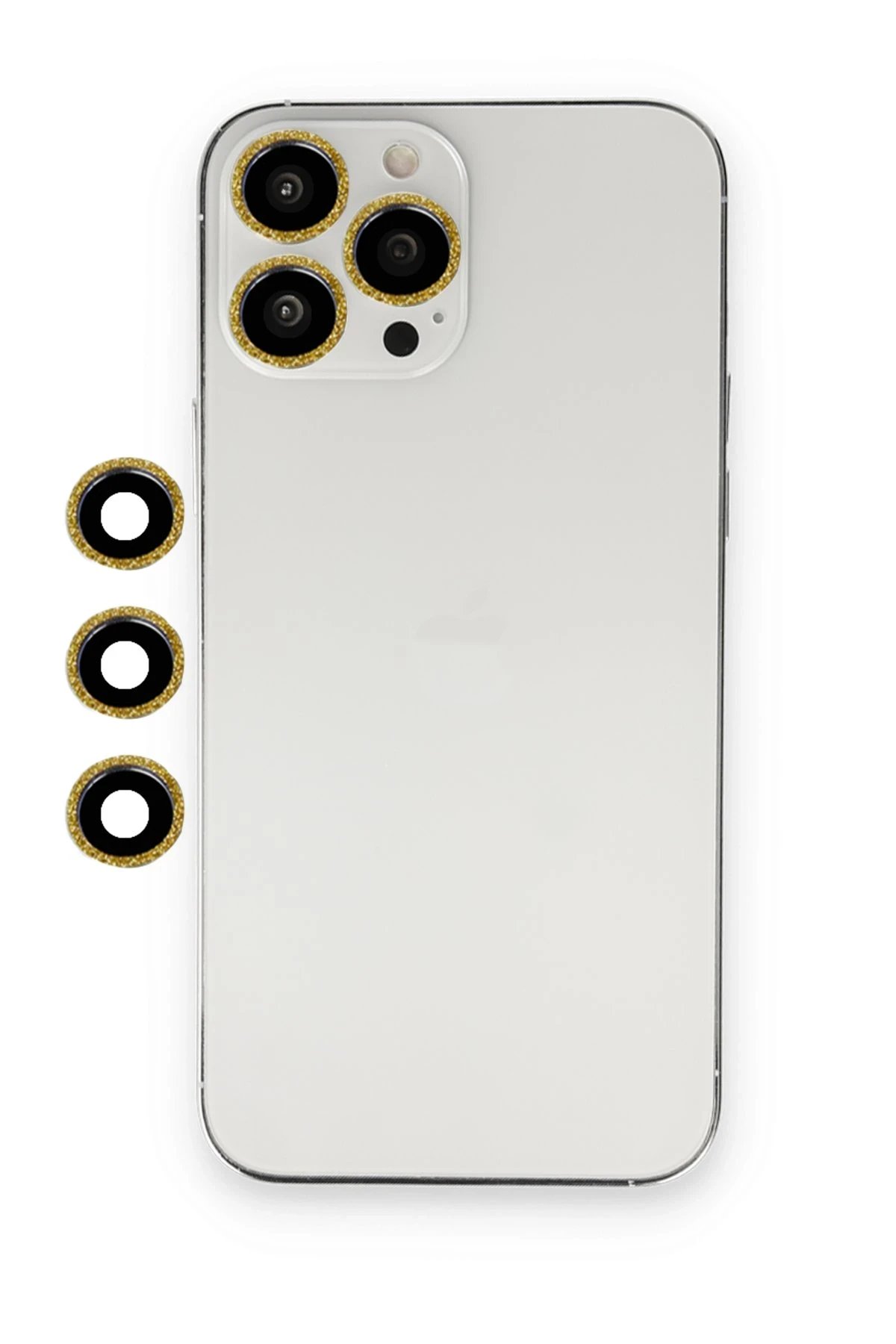 Newface iPhone 12 Pro Shine Kamera Lens - Gold