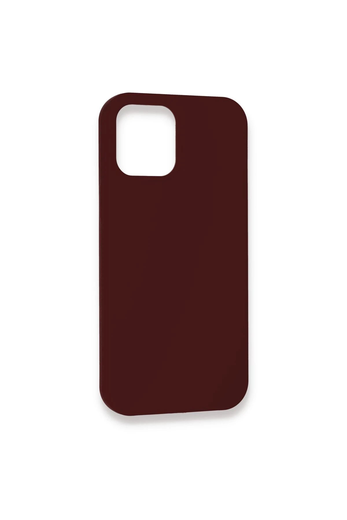 Newface iPhone 12 Pro Kılıf Lansman Legant Silikon - Bordo
