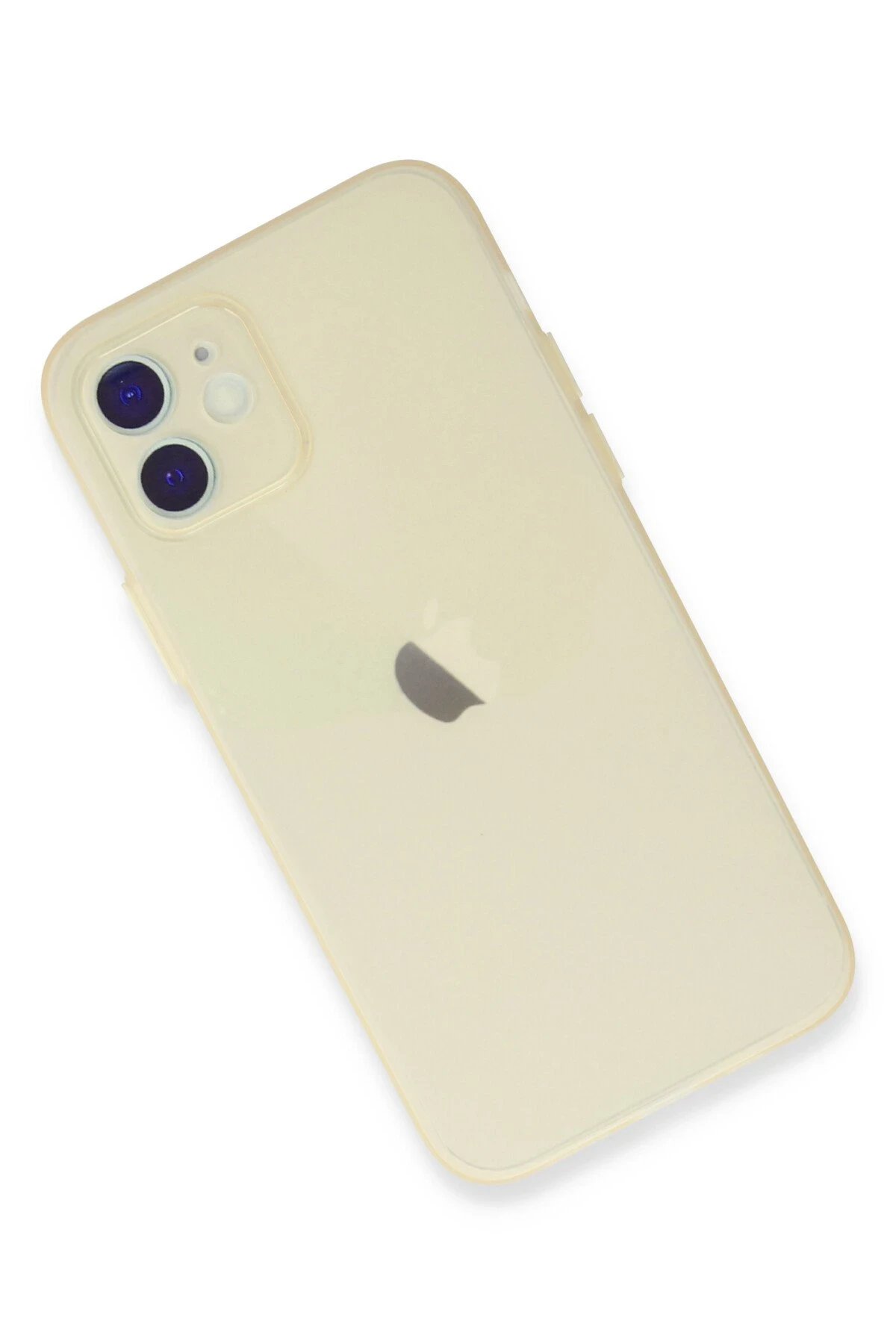 Newface iPhone 12 Kılıf Puma Silikon - Gold