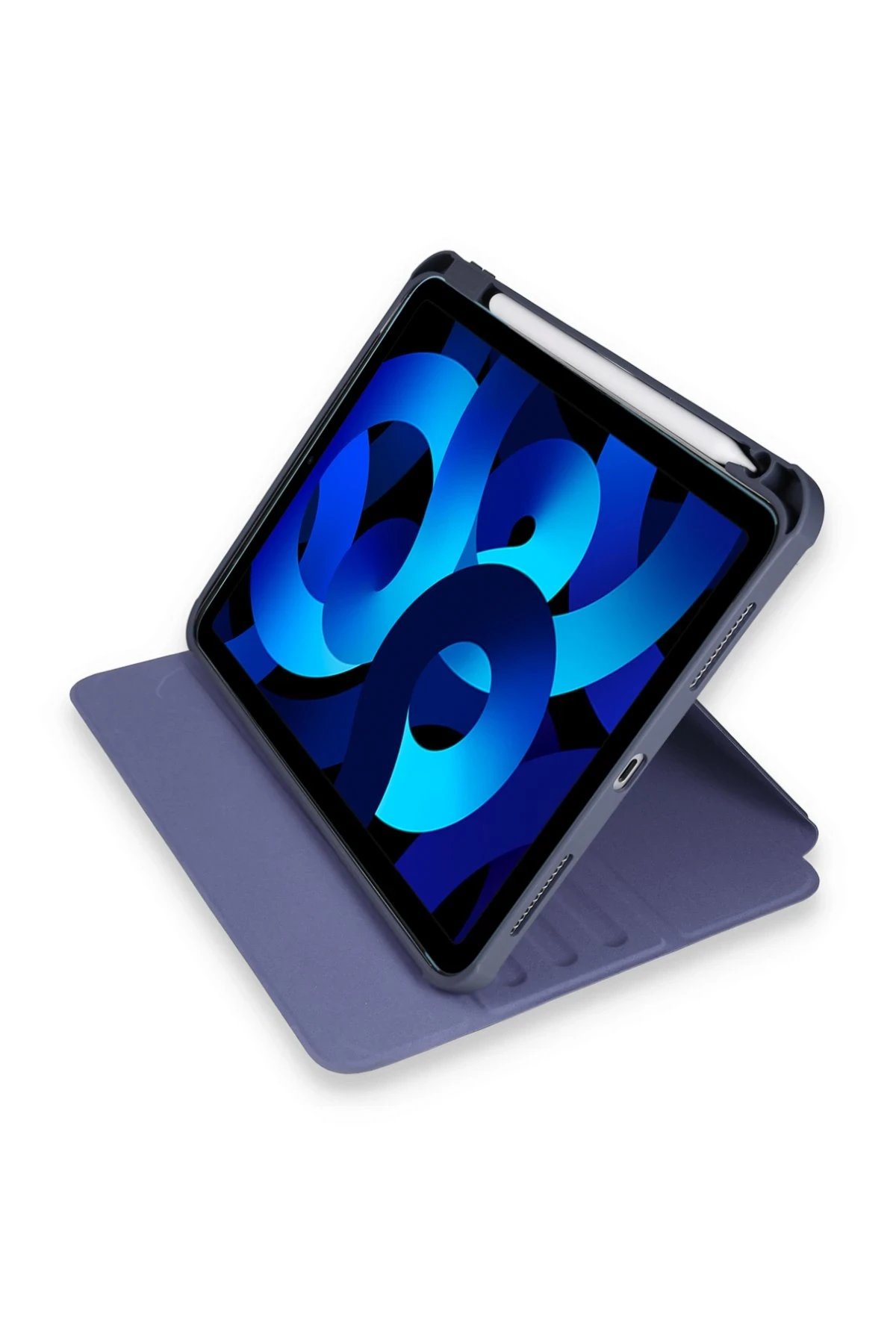 Newface iPad 10.2 (7.nesil) Kılıf Starling 360 Kalemlikli Tablet Kılıf - Lacivert