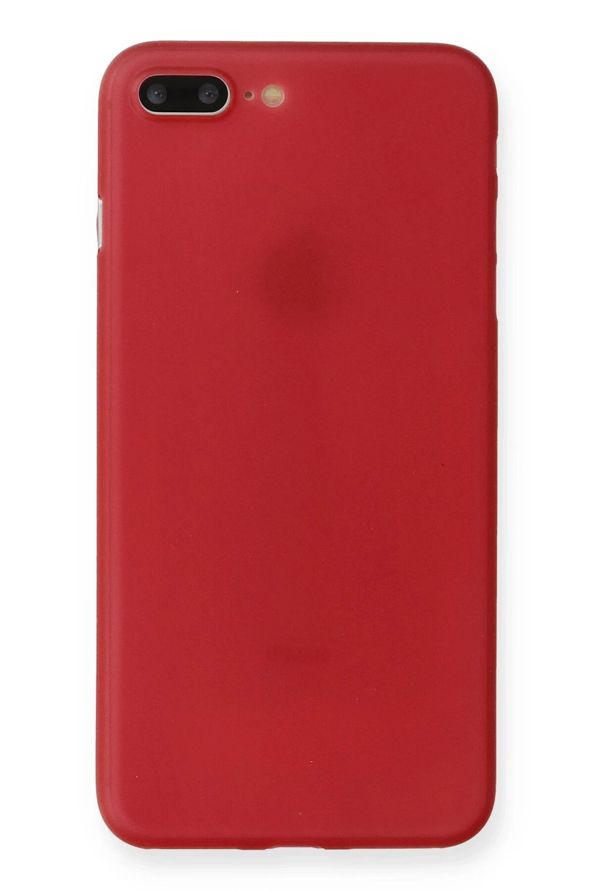 Newface iPhone 7 Plus Kılıf PP Ultra İnce Kapak - Kırmızı