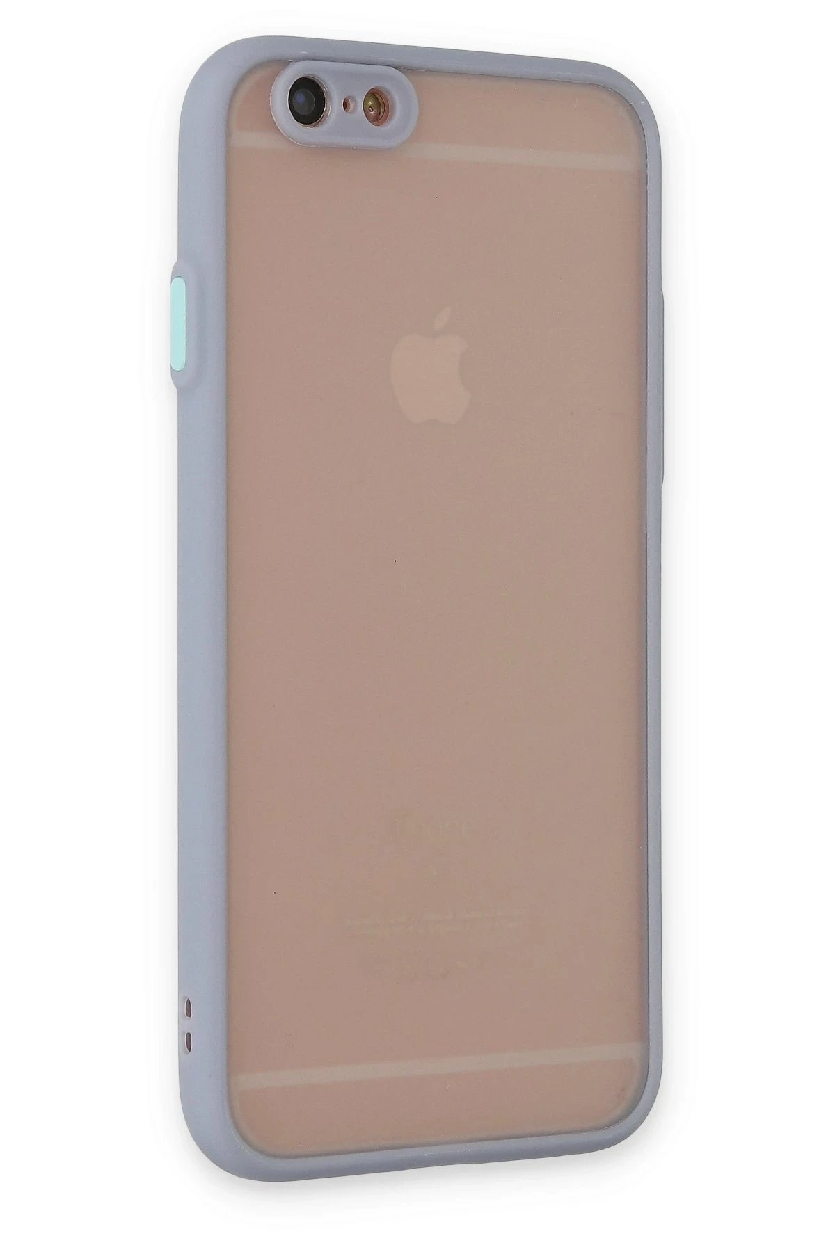 Newface iPhone 6 Kılıf Montreal Silikon Kapak - Gri