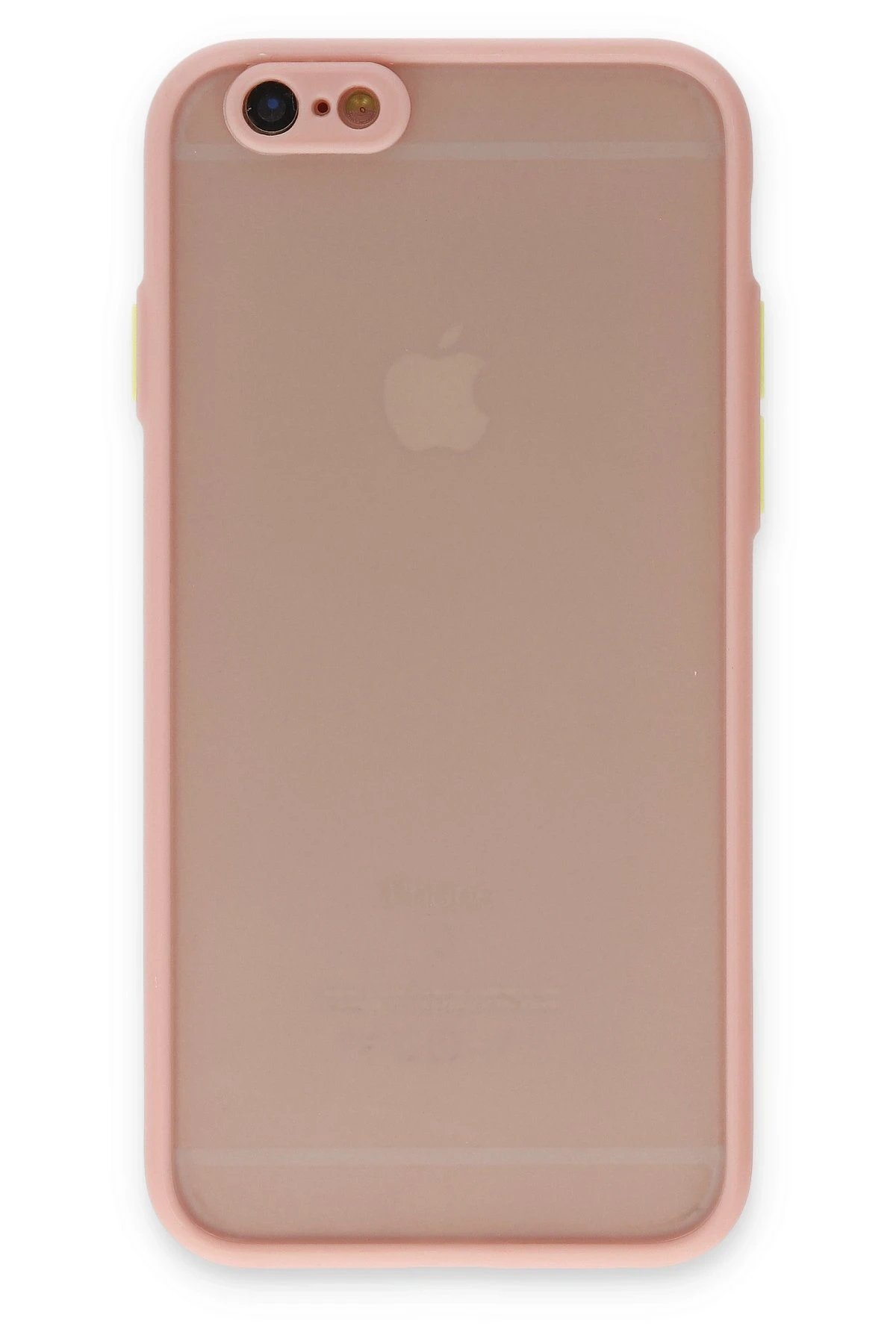 Newface iPhone 6 Kılıf Montreal Silikon Kapak - Pembe