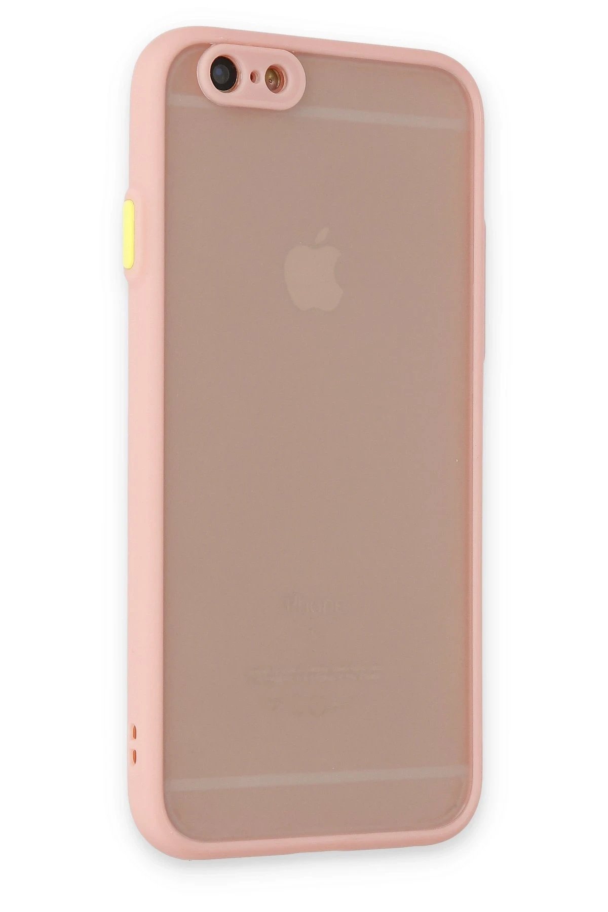 Newface iPhone 6 Kılıf Montreal Silikon Kapak - Pembe