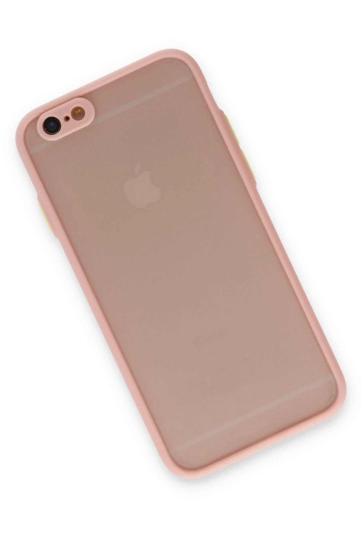 Newface iPhone 6 Kılıf Montreal Silikon Kapak - Pembe