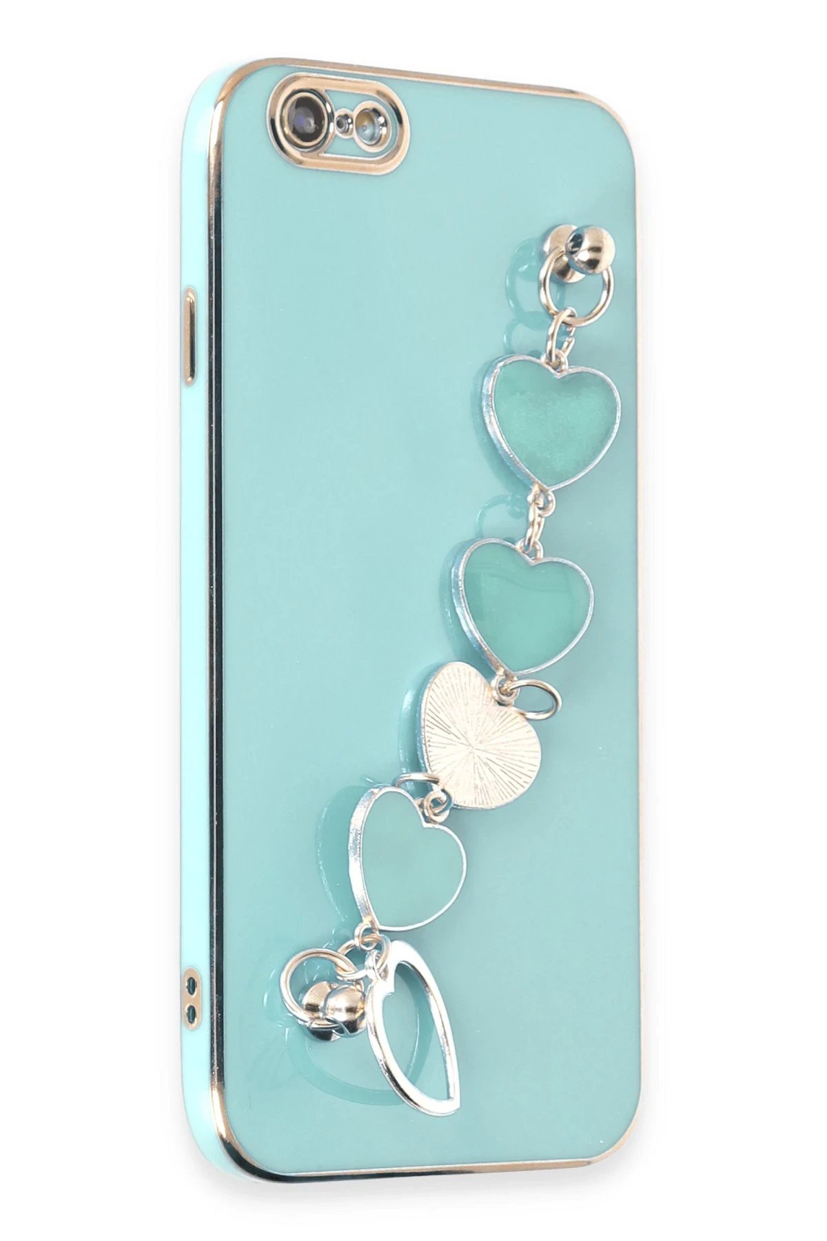 Newface iPhone 6 Kılıf Esila Silikon - Su Yeşili