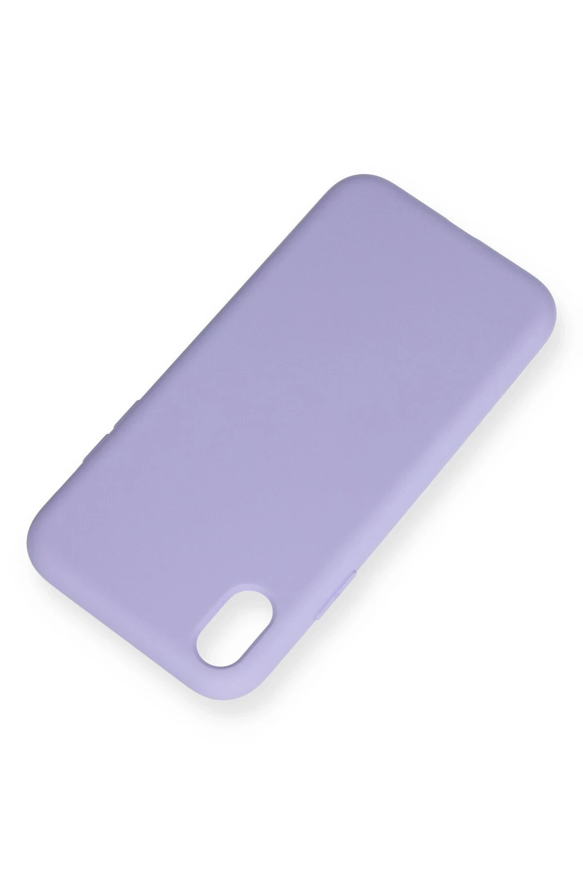 Newface iPhone XR Kılıf Nano içi Kadife Silikon - Lila