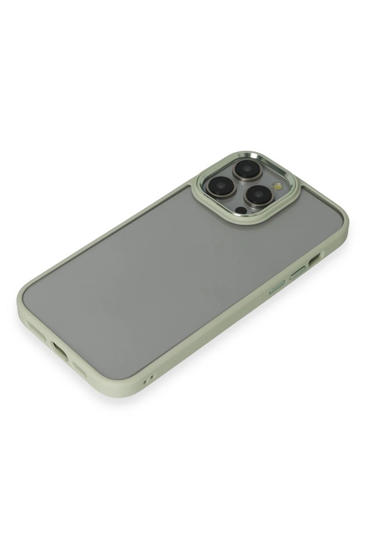 Newface iPhone 14 Pro Max Kılıf Power Silikon - Yeşil