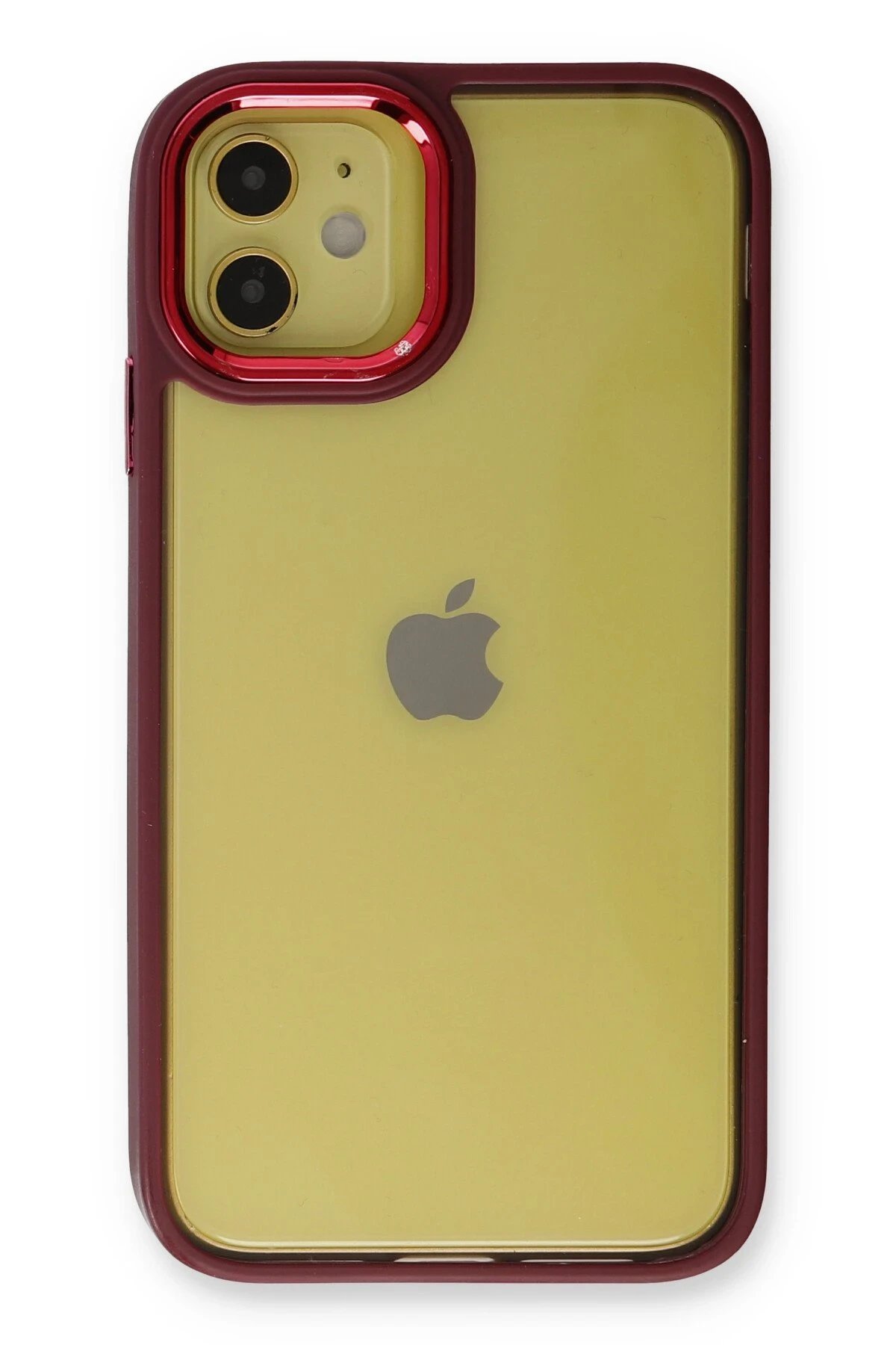 Newface iPhone 12 Kılıf Dora Kapak - Kırmızı