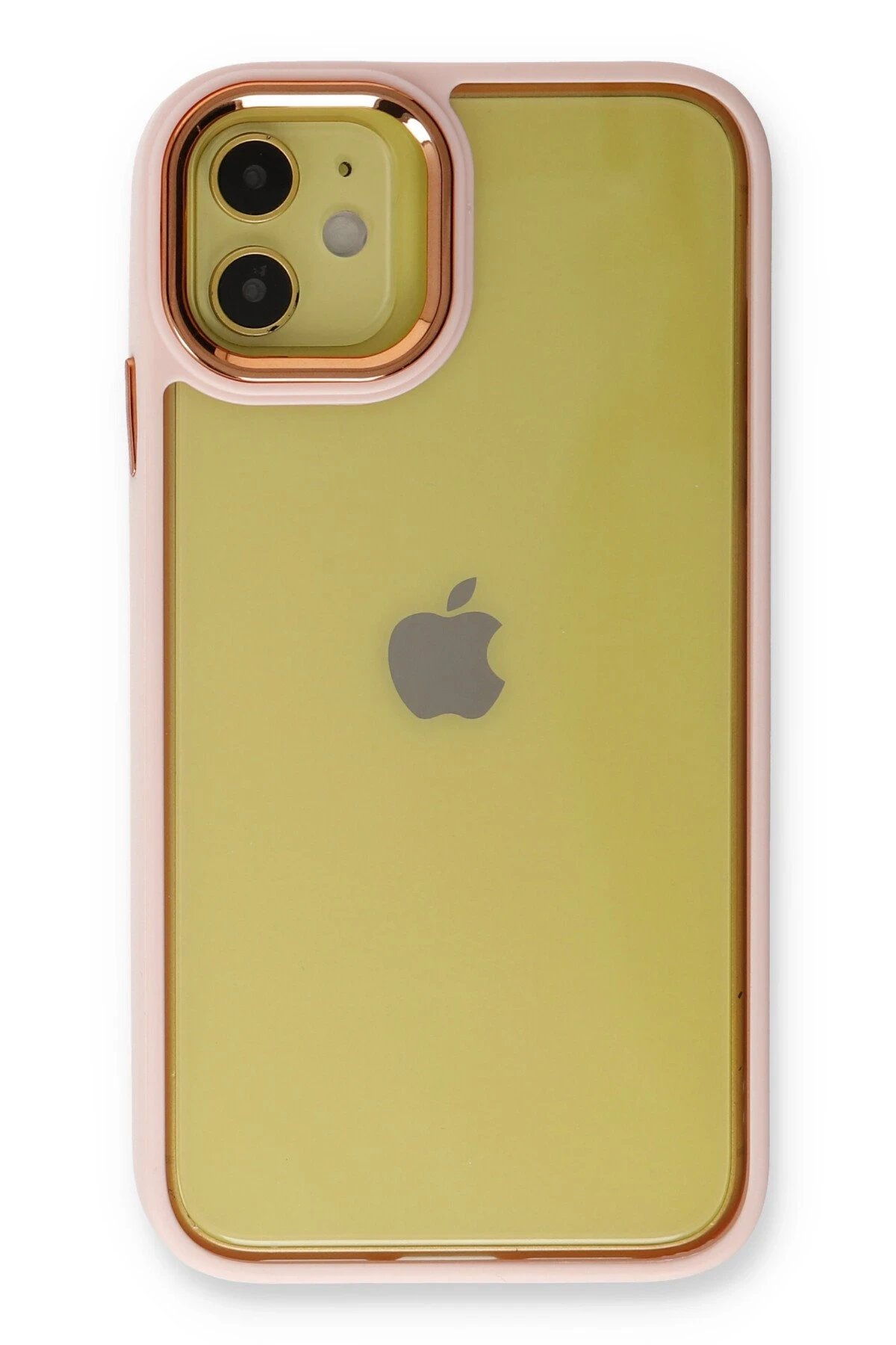 Newface iPhone 12 Kılıf Dora Kapak - Pudra