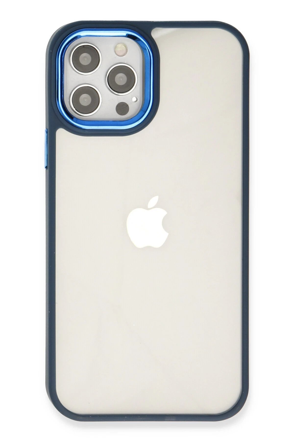 Newface iPhone 12 Pro Max Kılıf Dora Kapak - Mavi