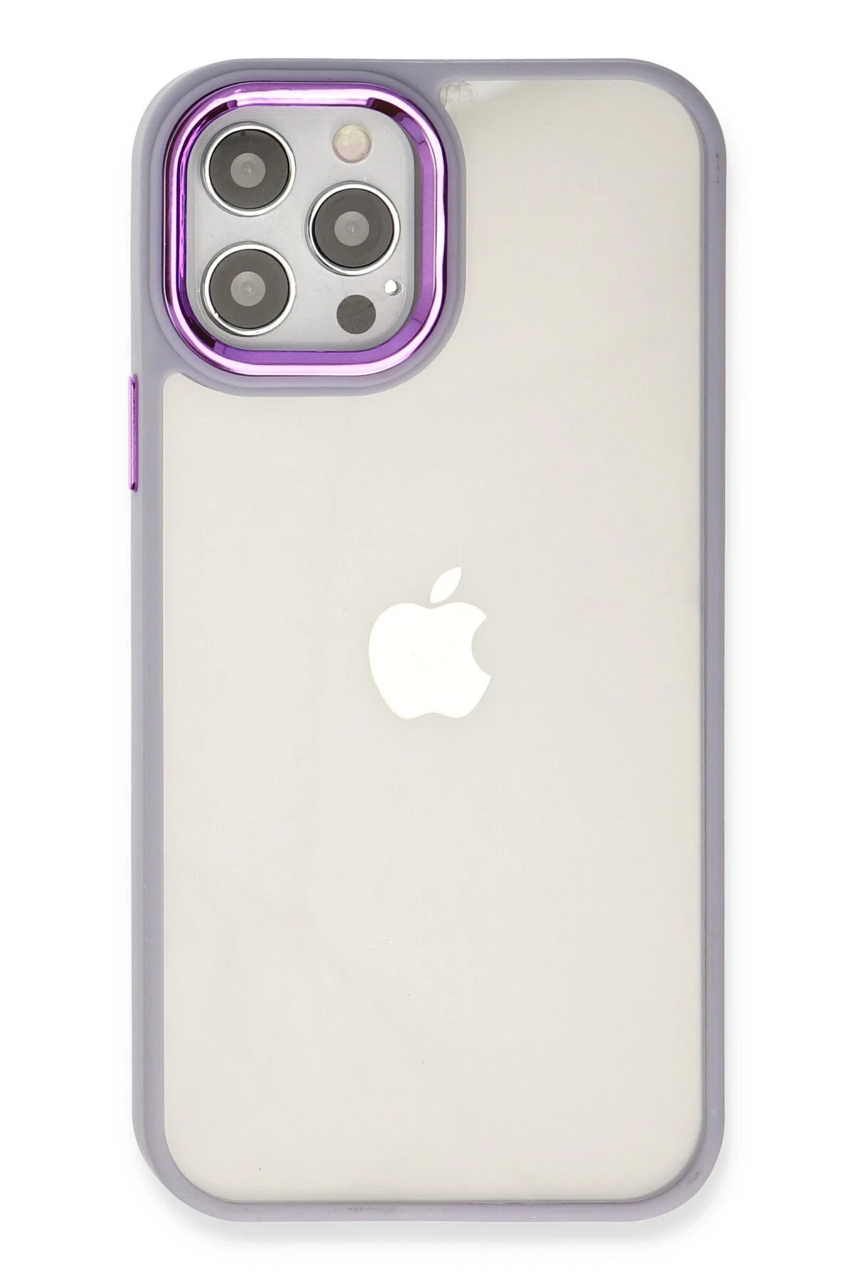 Newface iPhone 12 Pro Max Kılıf Dora Kapak - Lila