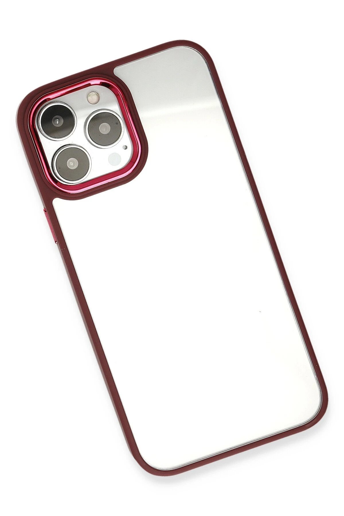 Newface iPhone 13 Pro Max Kılıf Dora Kapak - Kırmızı