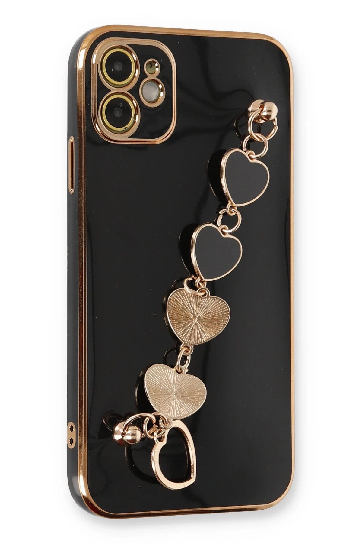 Newface iPhone 11 Kılıf Esila Silikon - Siyah