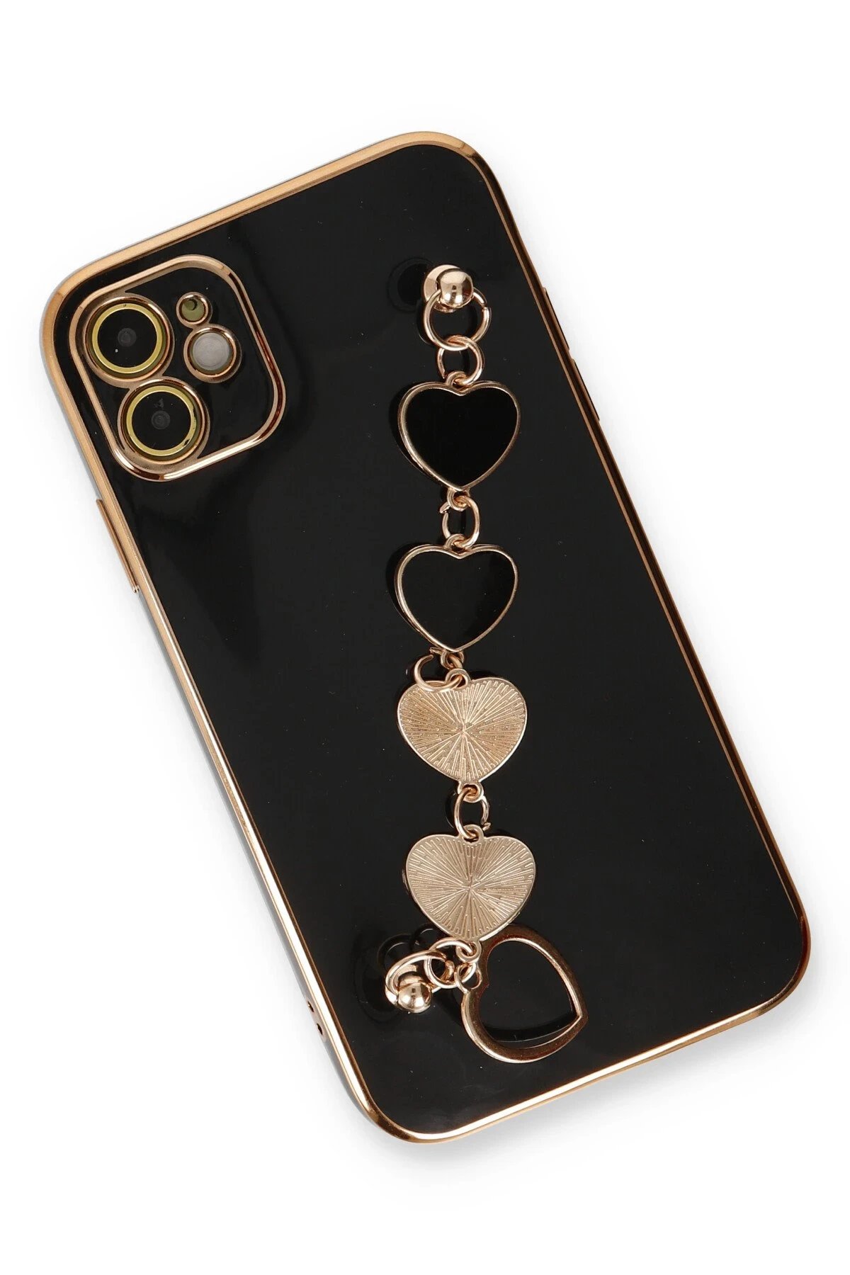 Newface iPhone 11 Kılıf Esila Silikon - Siyah