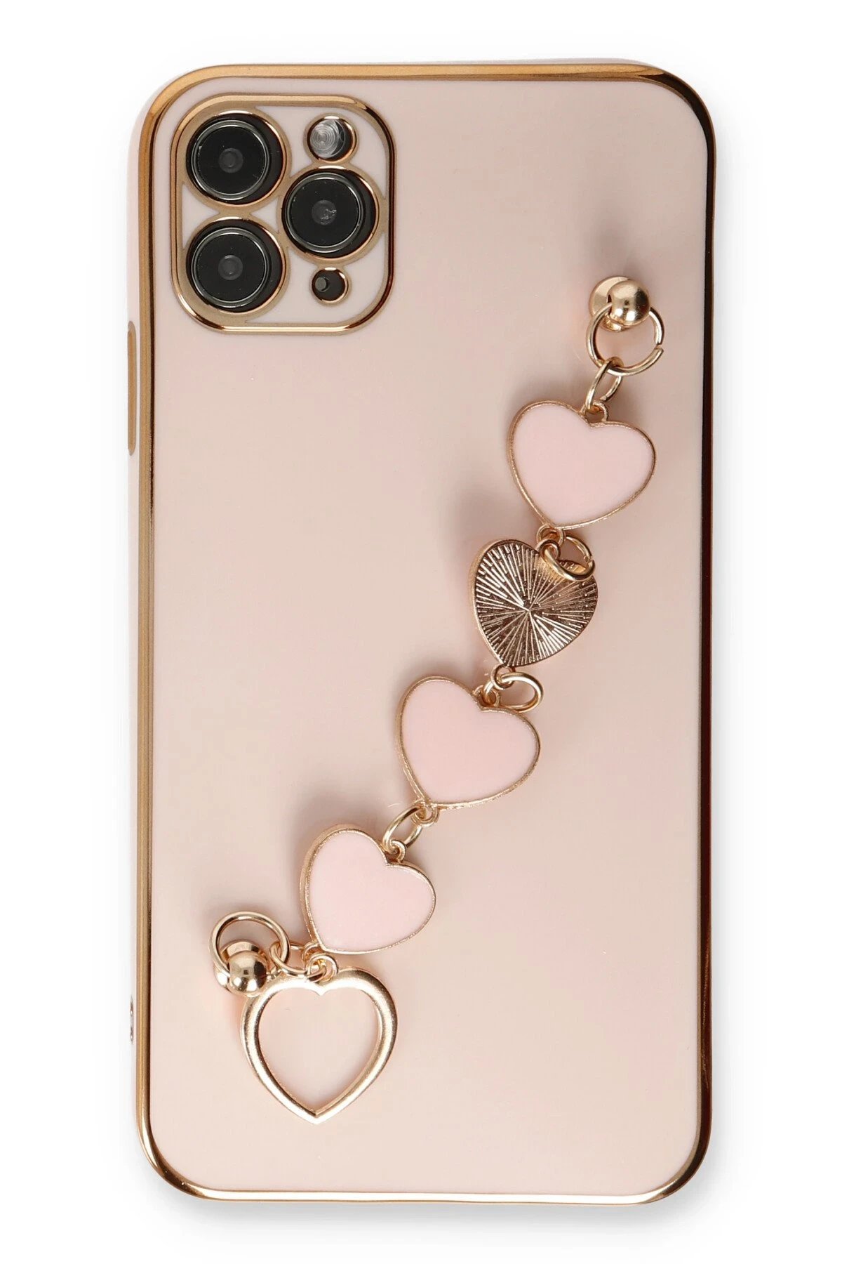 Newface iPhone 11 Pro Kılıf Esila Silikon - Pudra