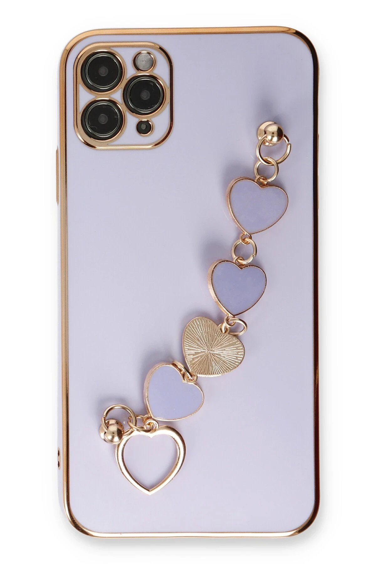 Newface iPhone 11 Pro Kılıf Esila Silikon - Lila