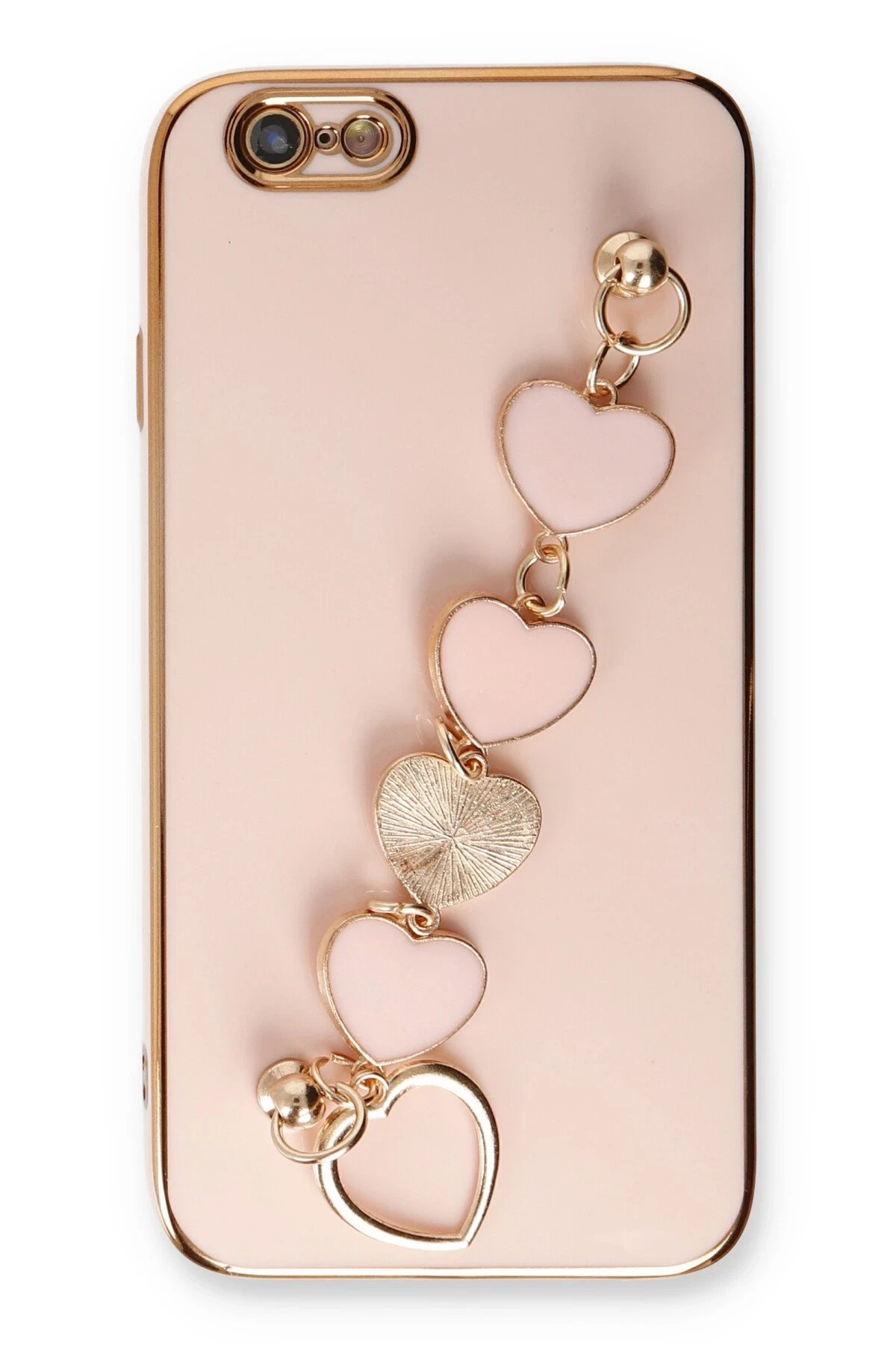 Newface iPhone 6 Kılıf Esila Silikon - Pudra