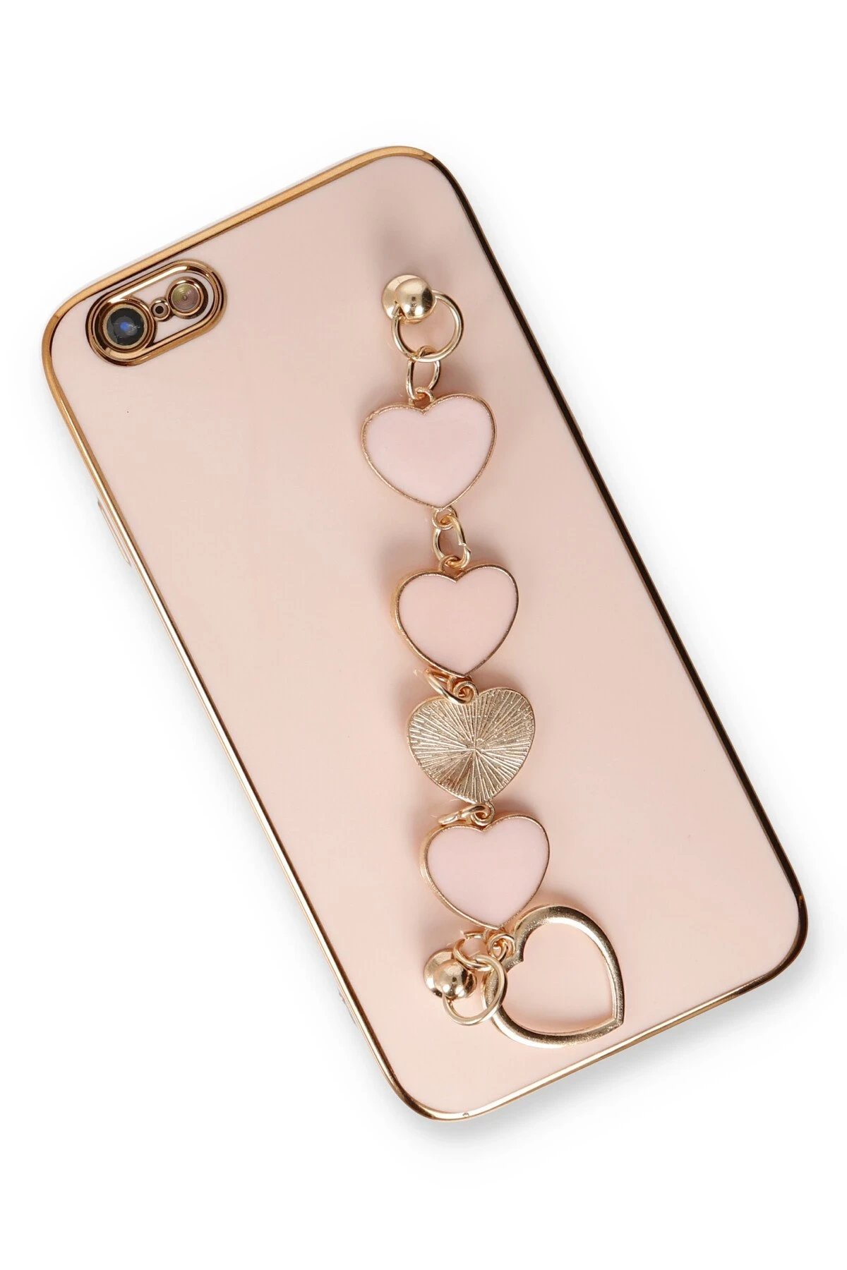 Newface iPhone 6 Kılıf Esila Silikon - Pudra