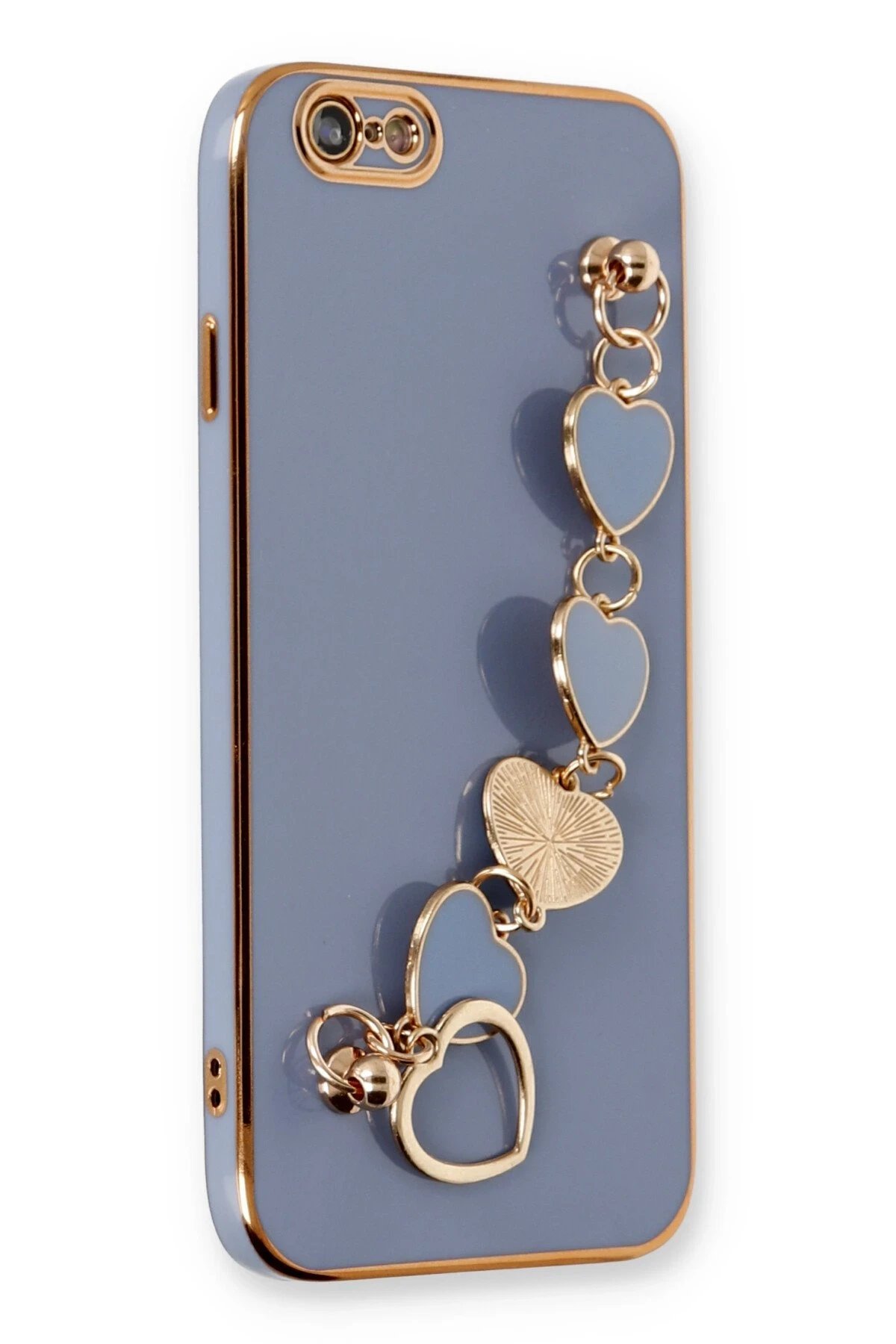 Newface iPhone 6 Kılıf Esila Silikon - Gri