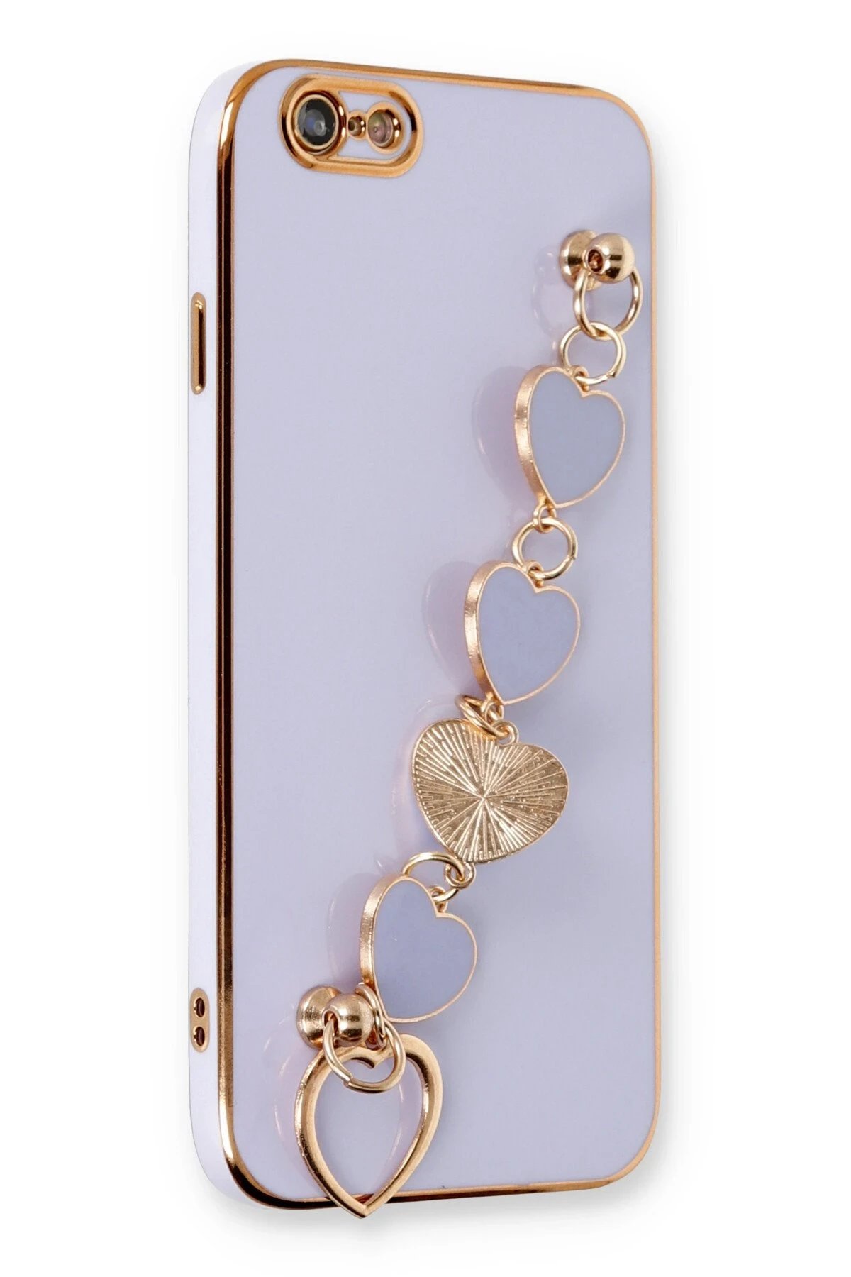 Newface iPhone 6 Kılıf Esila Silikon - Lila