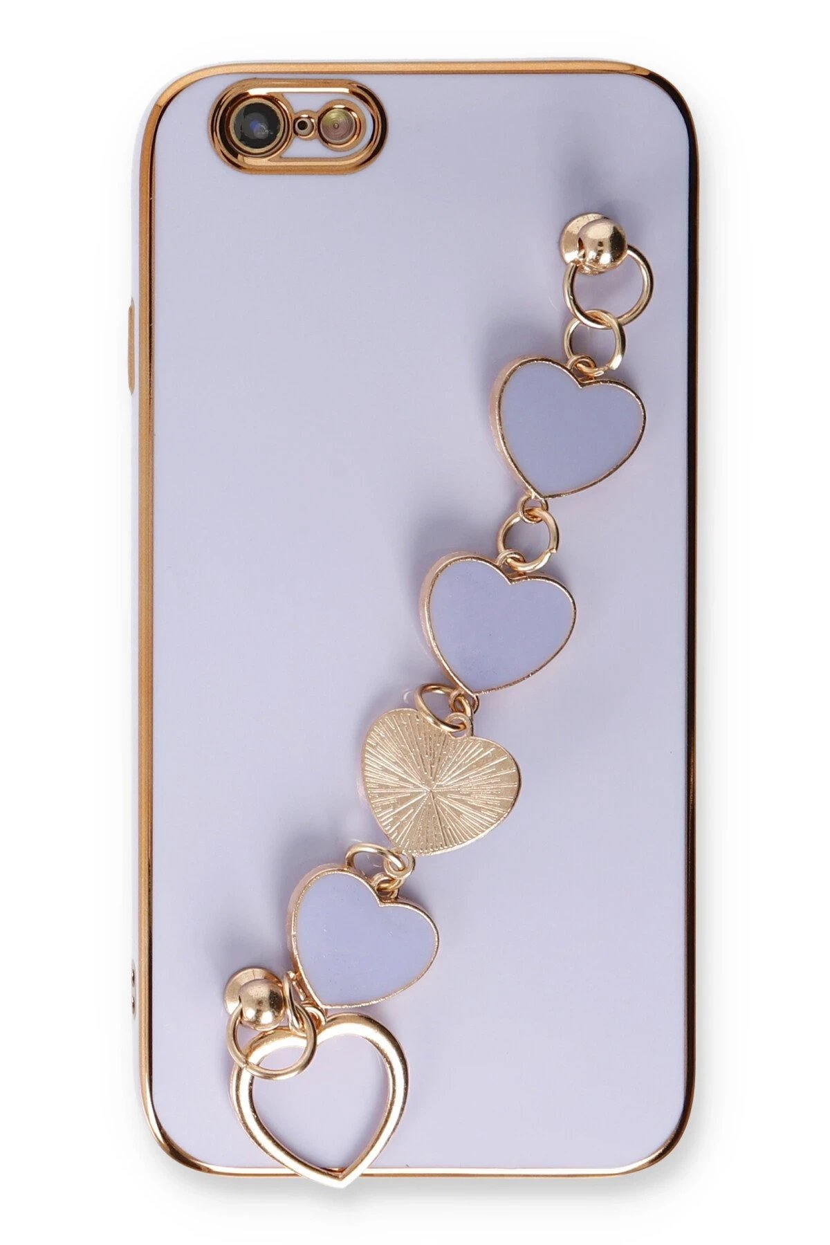 Newface iPhone 6 Kılıf Esila Silikon - Lila