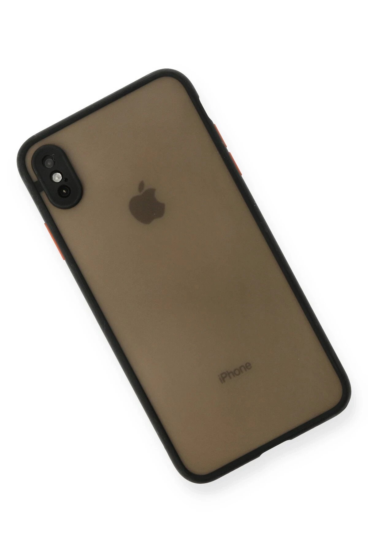 Newface iPhone XS Max Kılıf Montreal Silikon Kapak - Siyah
