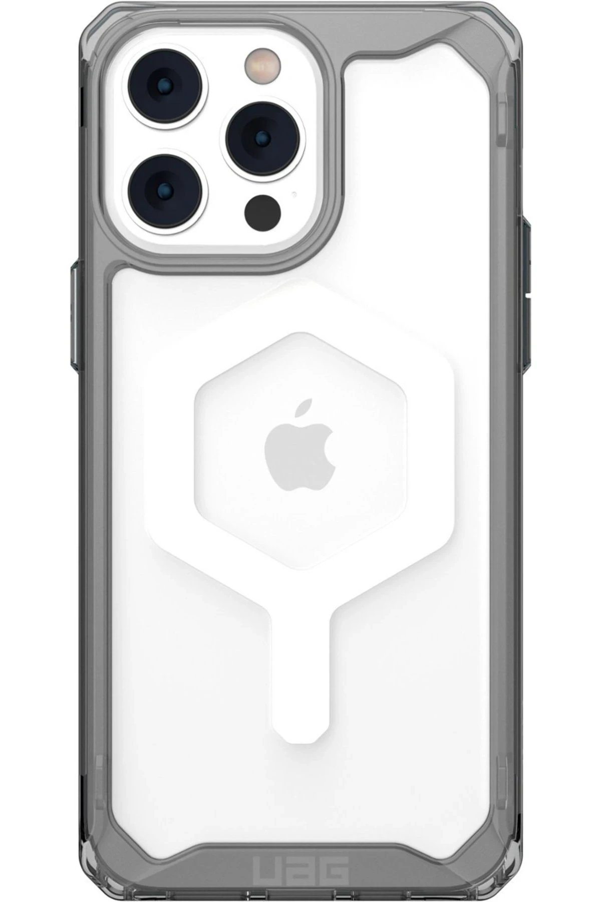 Newface iPhone 13 Pro Max Kılıf Uag Plyo Magneticsafe Silikon - Siyah