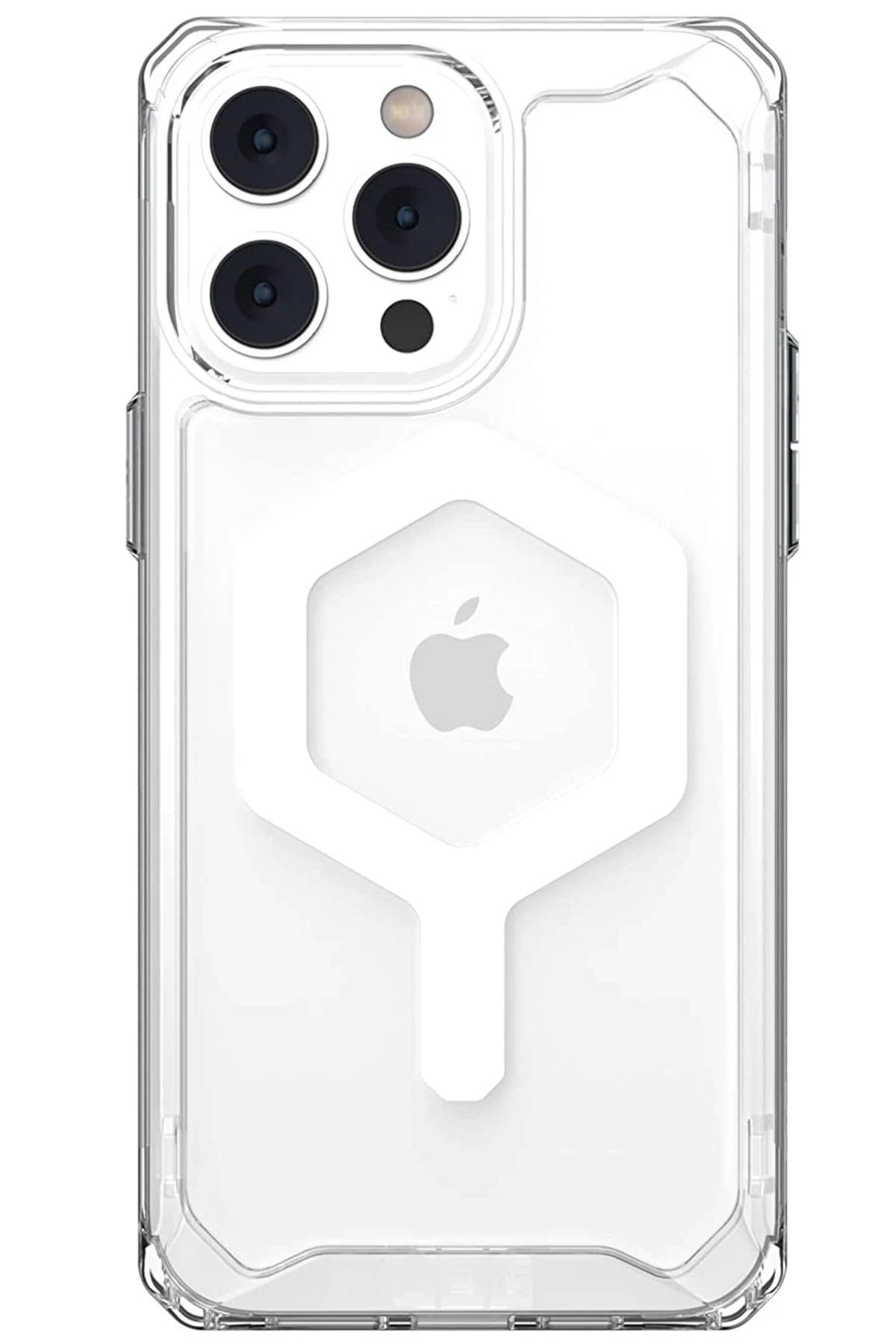 Newface iPhone 14 Pro Kılıf Uag Plyo Magneticsafe Silikon - Şeffaf