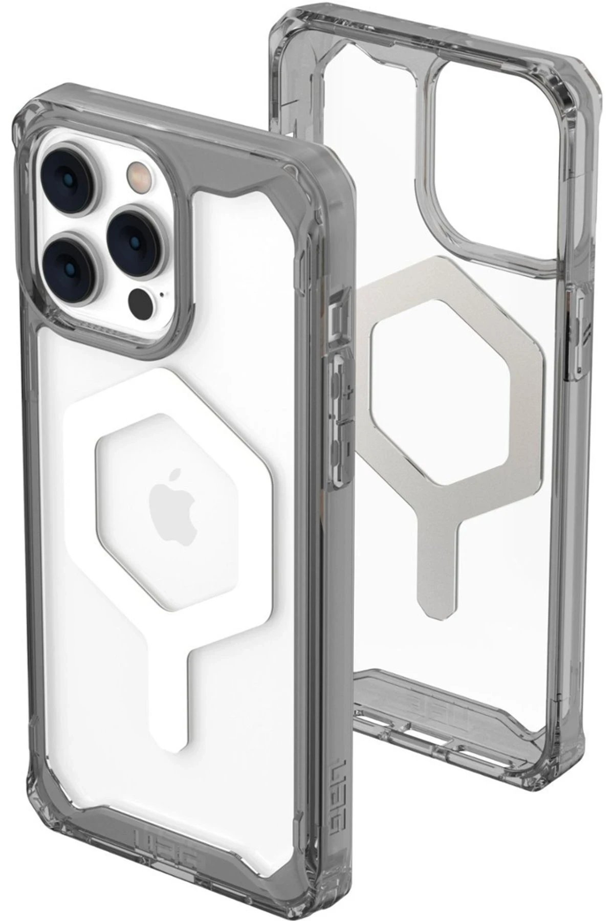 Newface iPhone 14 Pro Max Kılıf Uag Plyo Magneticsafe Silikon - Siyah