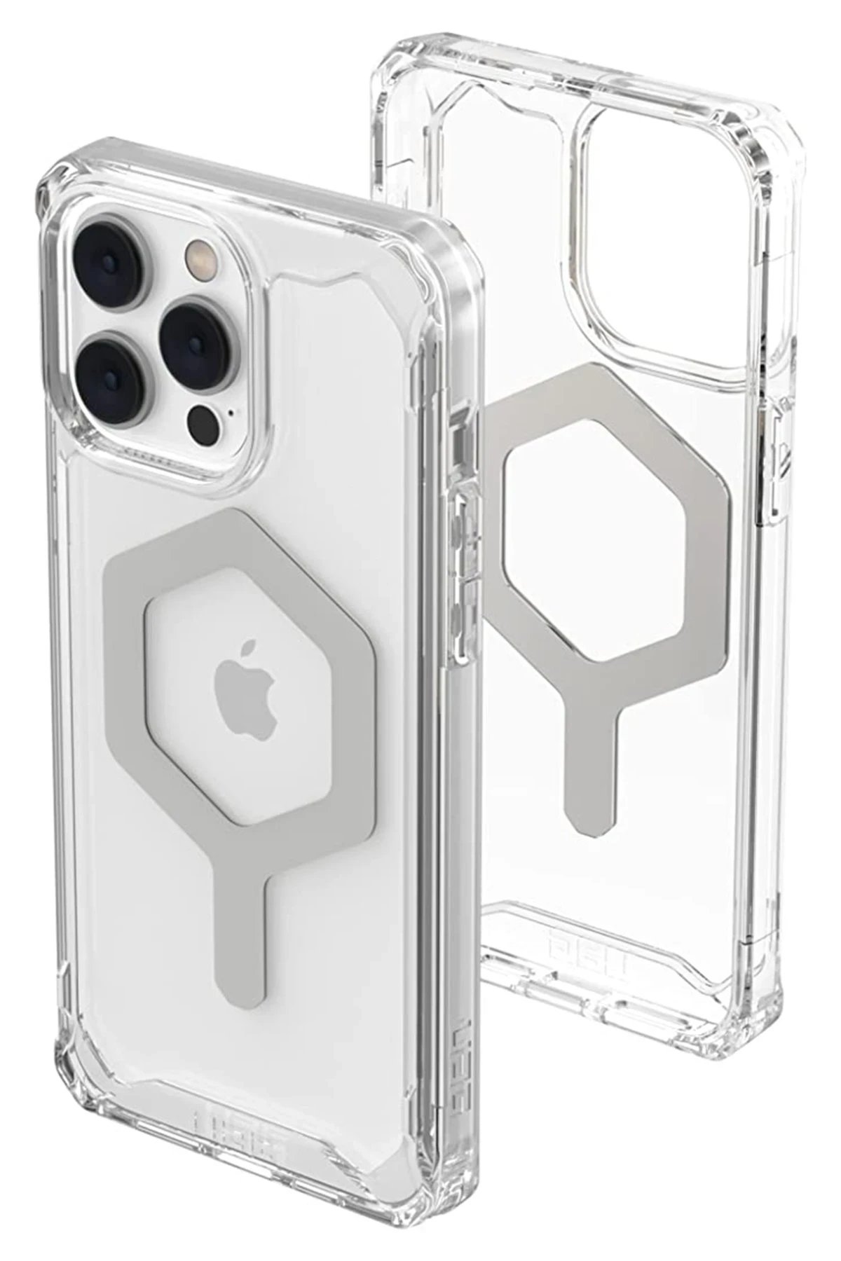 Newface iPhone 14 Pro Max Kılıf Uag Plyo Magneticsafe Silikon - Şeffaf