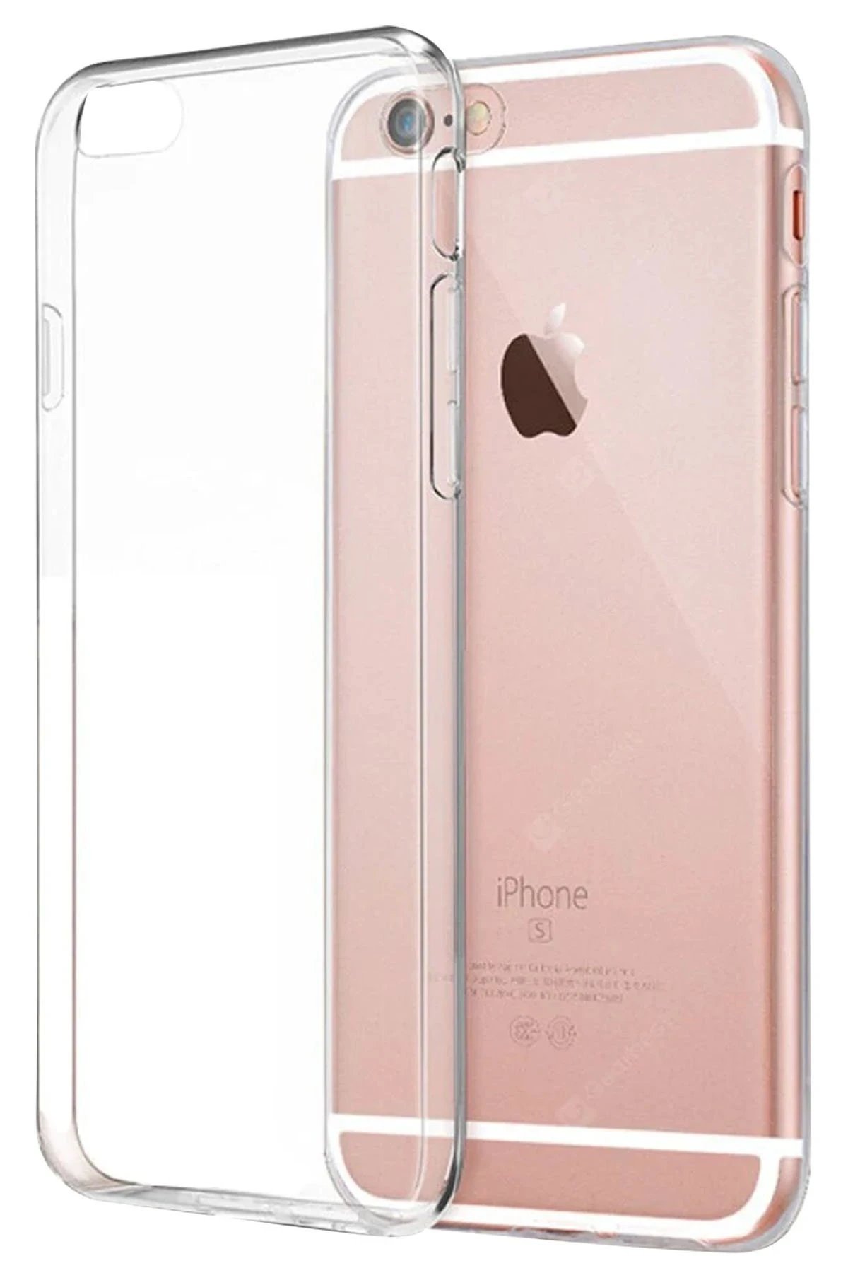 Newface iPhone 6 Kılıf Lüx Şeffaf Silikon