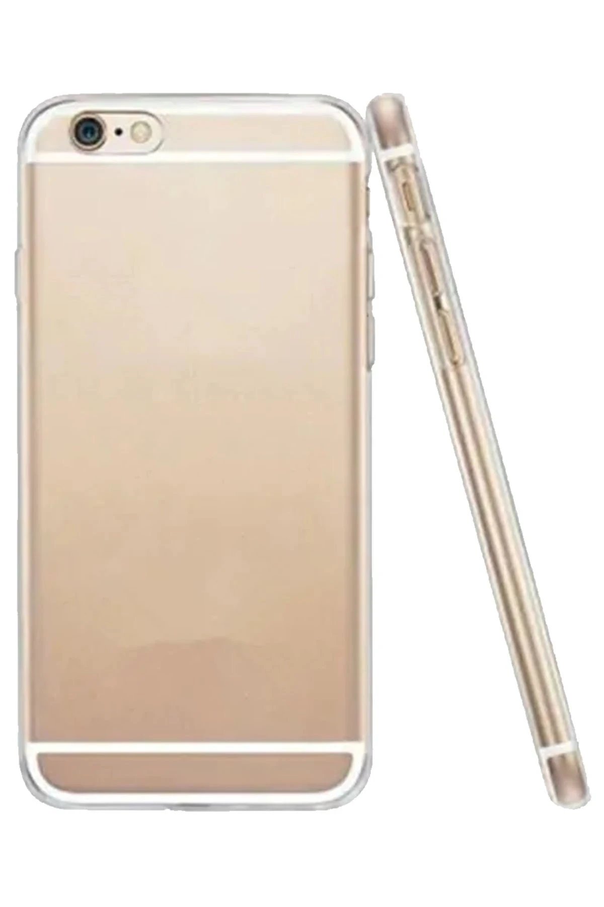 Newface iPhone 6 Kılıf Lüx Şeffaf Silikon