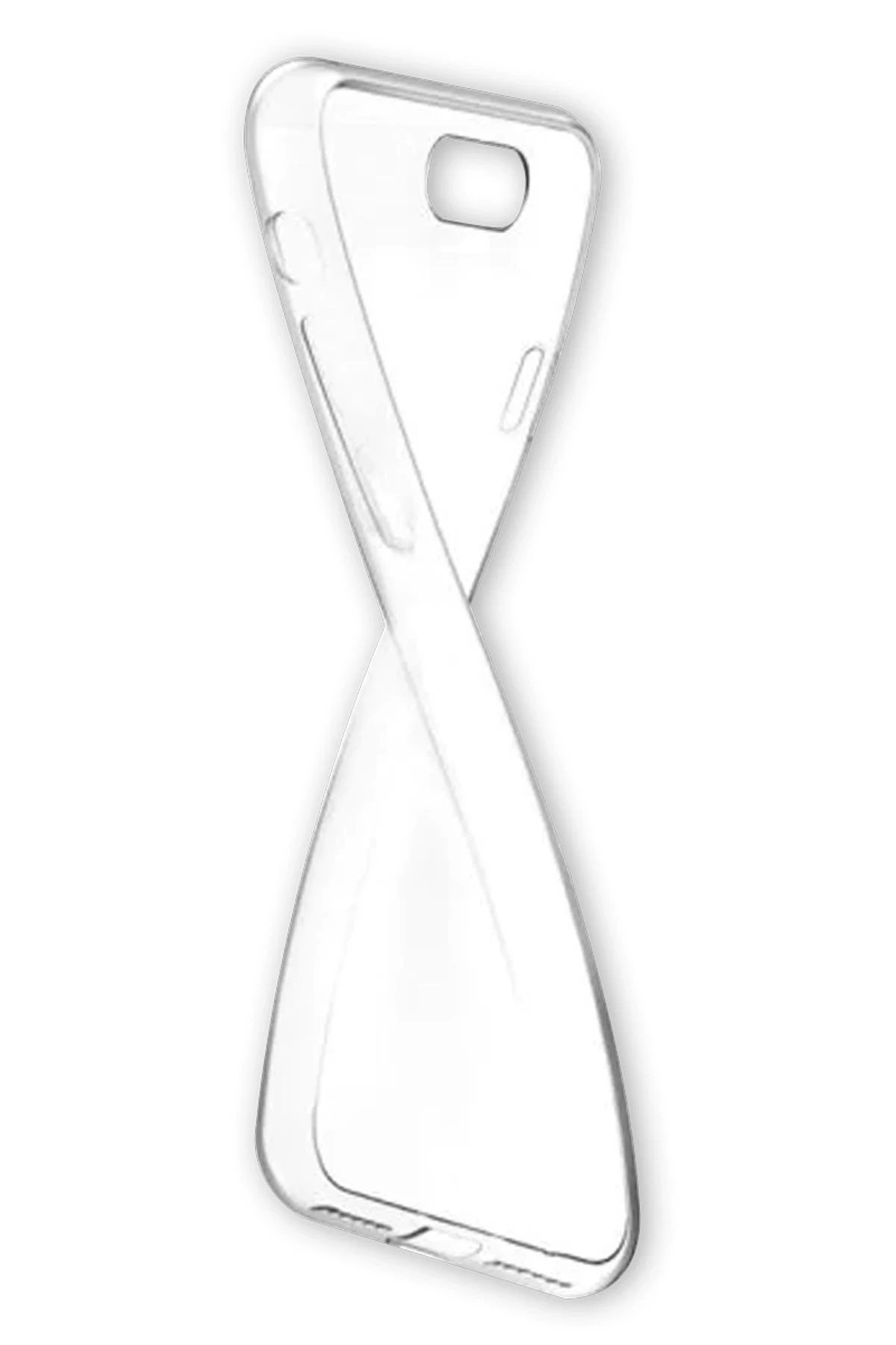 Newface iPhone 8 Plus Kılıf Lüx Şeffaf Silikon