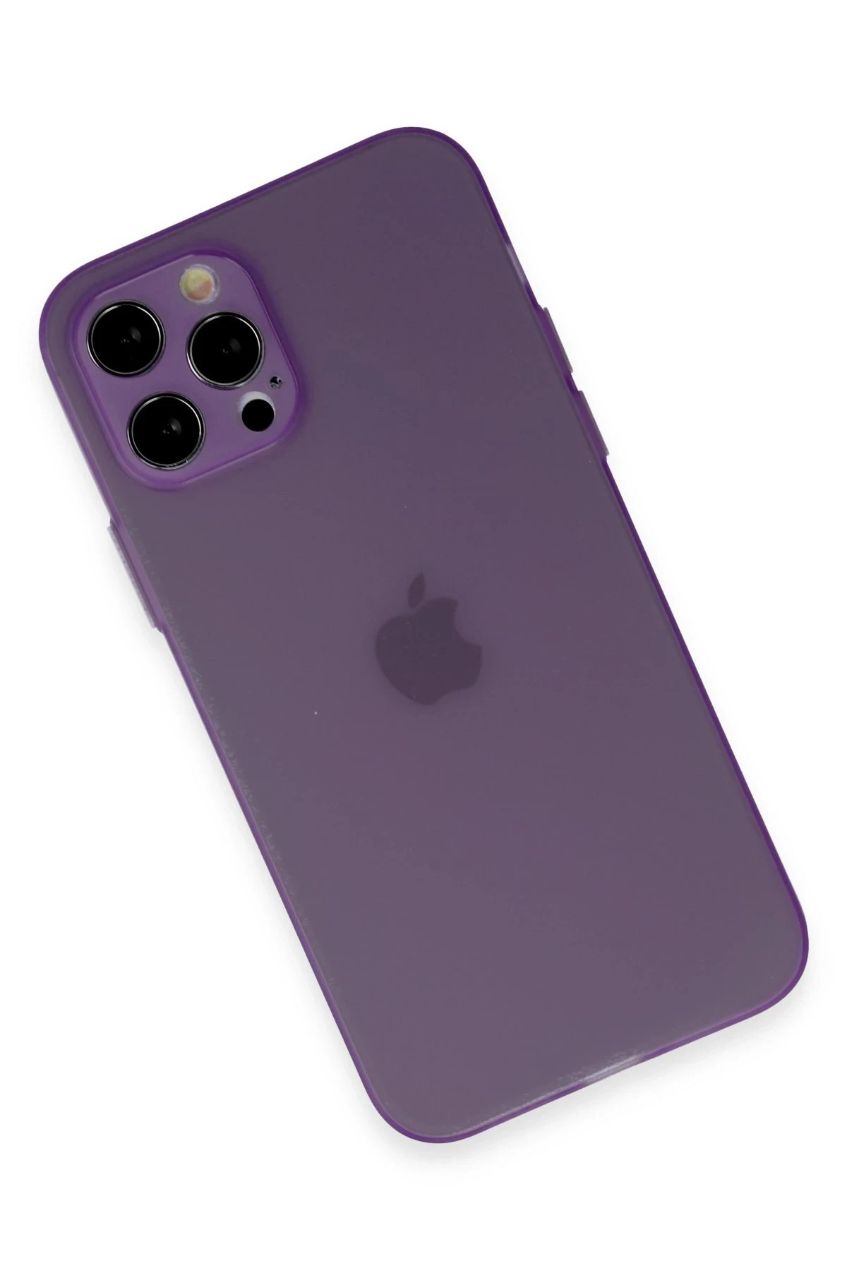 Newface iPhone 12 Pro Kılıf Puma Silikon - Koyu Mor