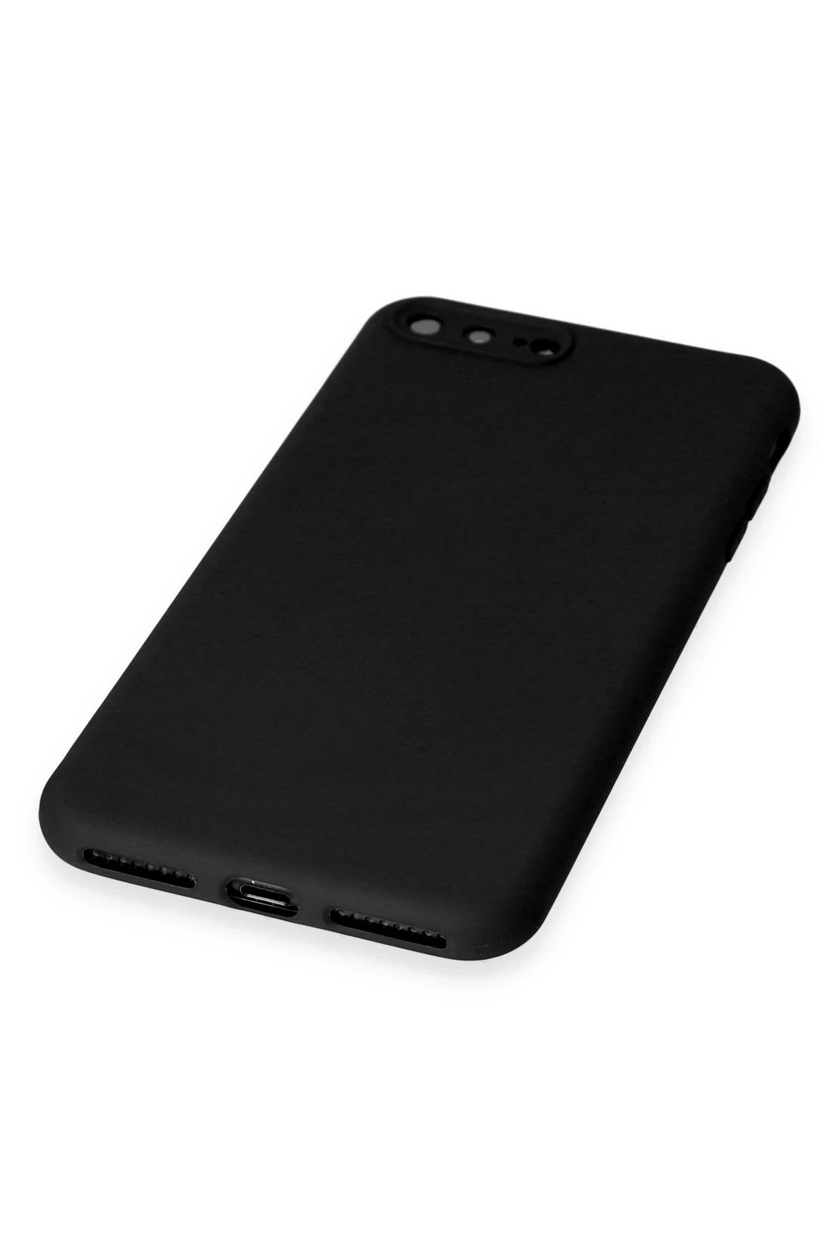 Newface iPhone 7 Plus Kılıf First Silikon - Siyah