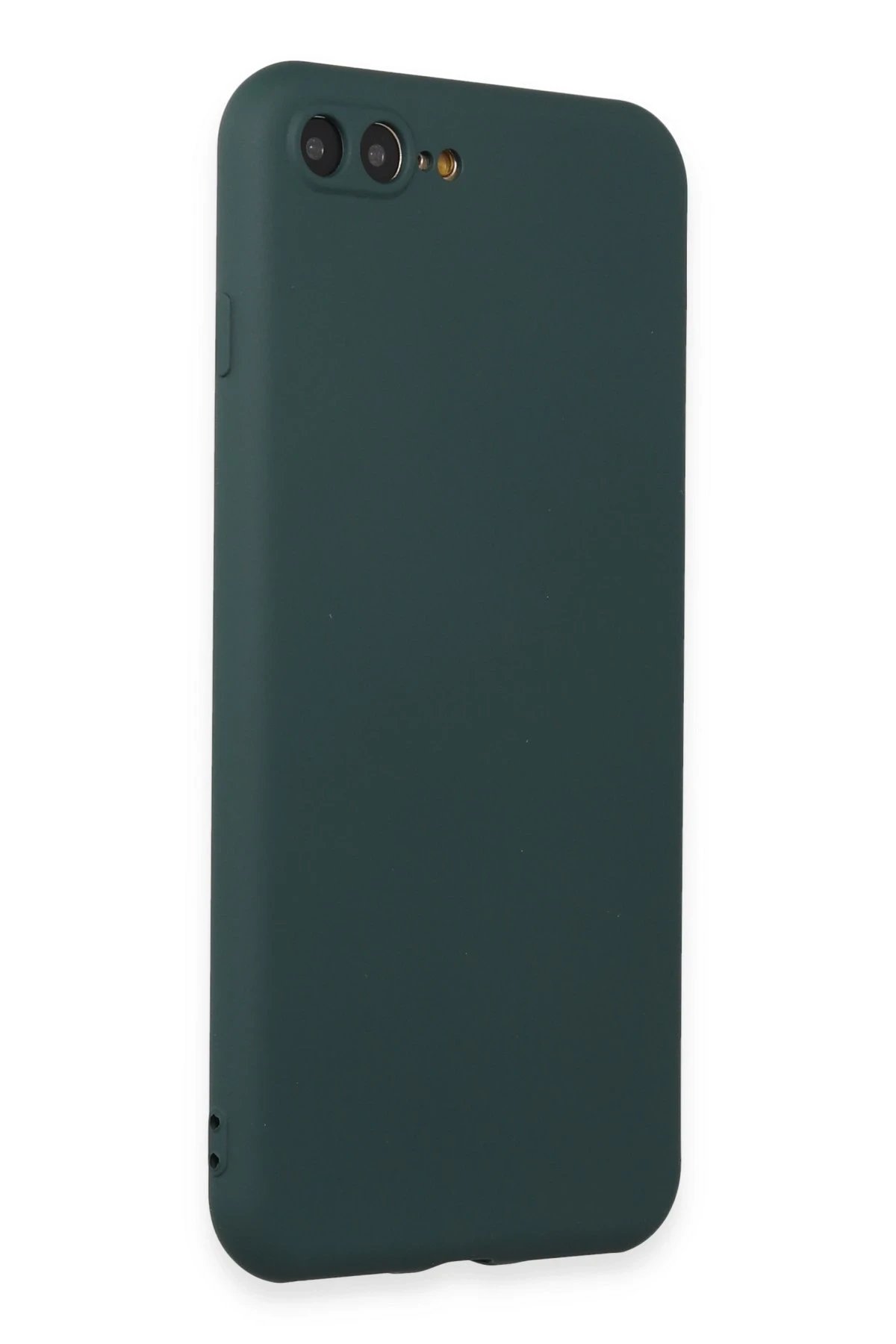 Newface iPhone 7 Plus Kılıf First Silikon - Koyu Yeşil