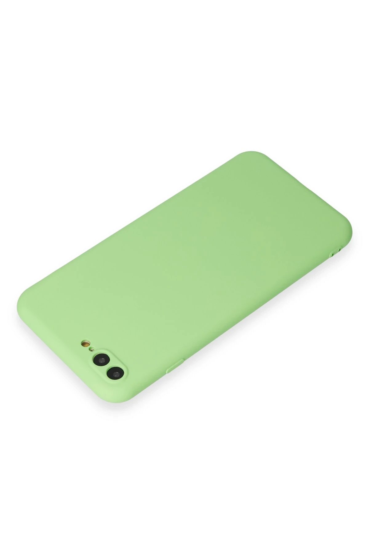 Newface iPhone 7 Plus Kılıf First Silikon - Açık Yeşil