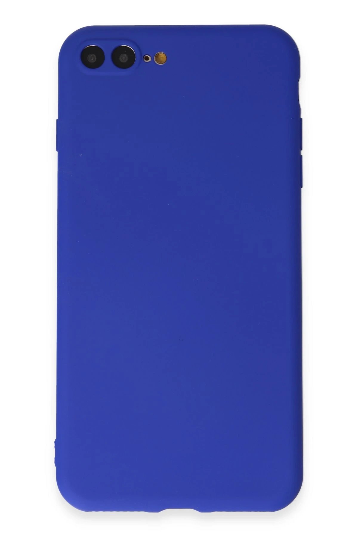 Newface iPhone 7 Plus Kılıf First Silikon - Koyu Mavi