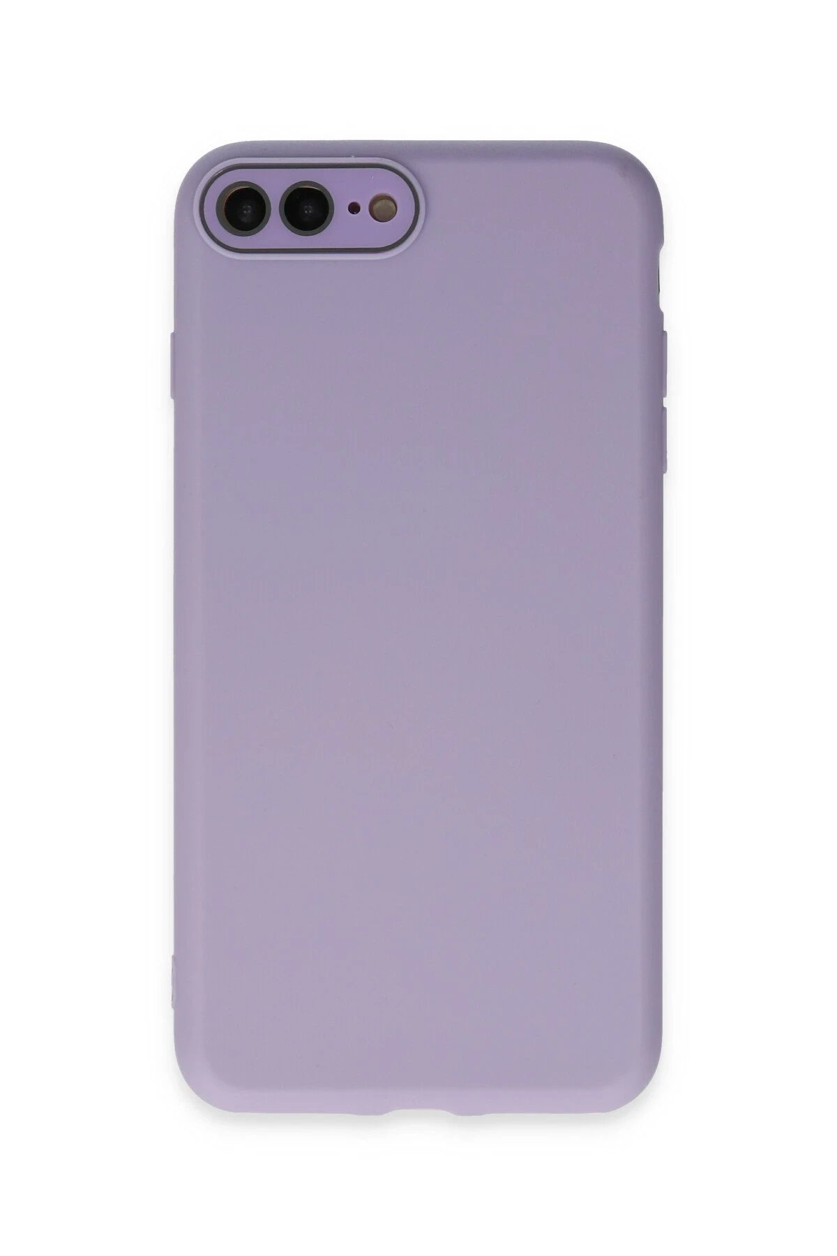 Newface iPhone 7 Plus Kılıf Lansman Glass Kapak - Lila