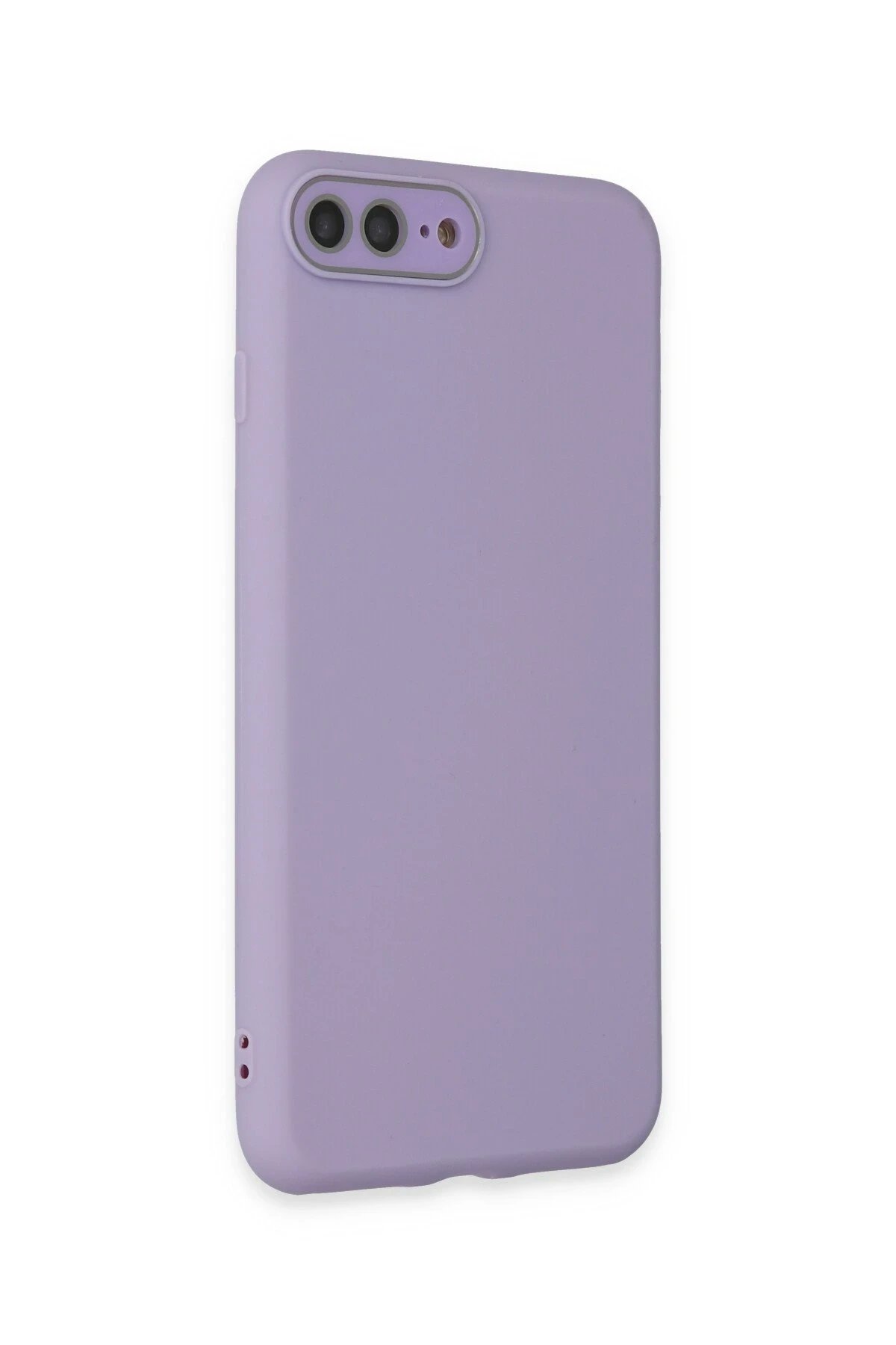 Newface iPhone 7 Plus Kılıf Lansman Glass Kapak - Lila