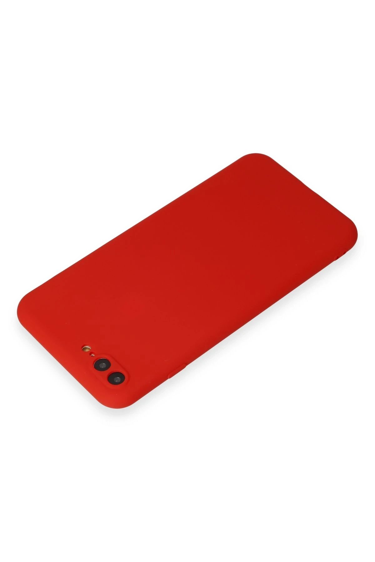 Newface iPhone 7 Plus Kılıf First Silikon - Kırmızı