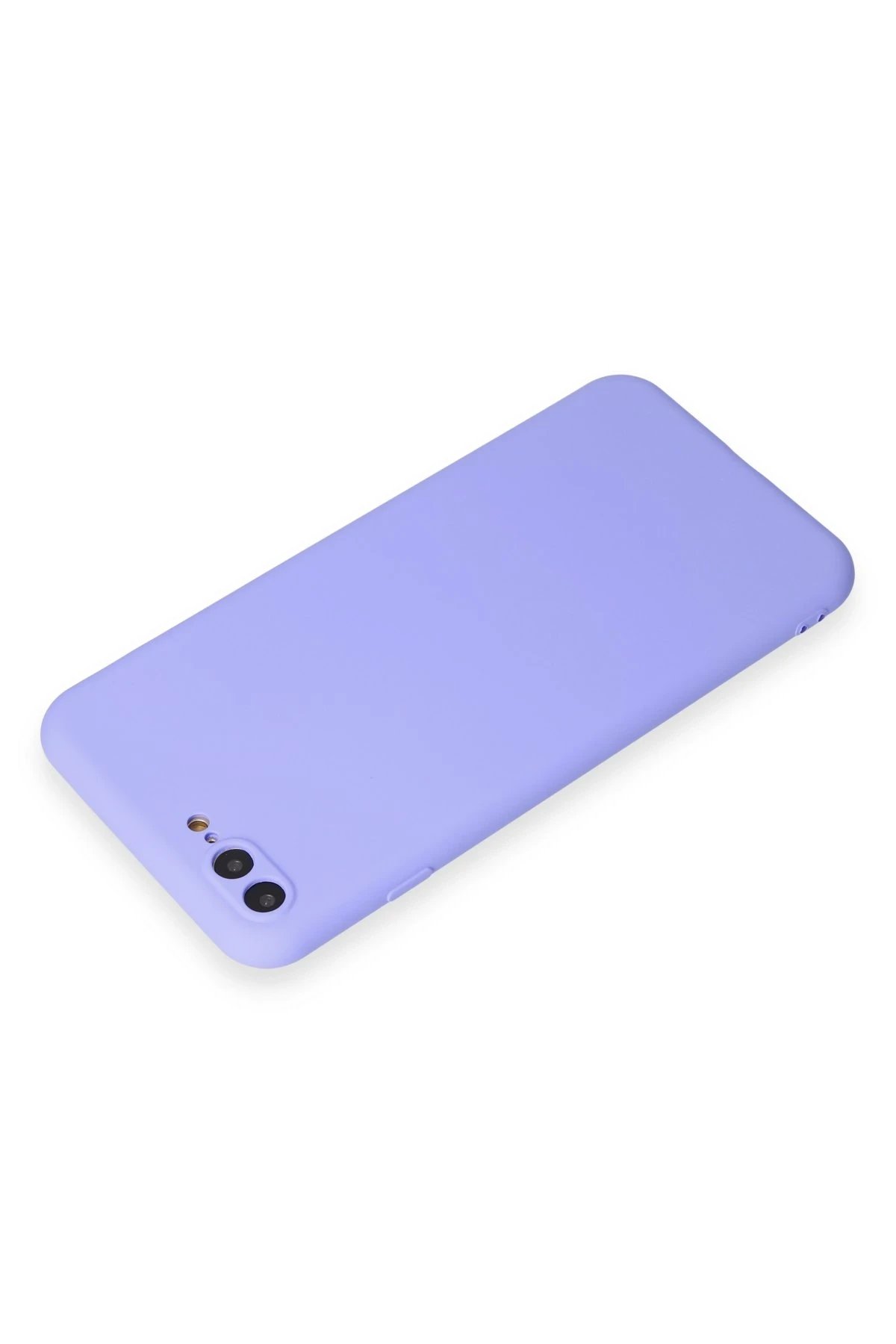 Newface iPhone 7 Plus Kılıf First Silikon - Lila