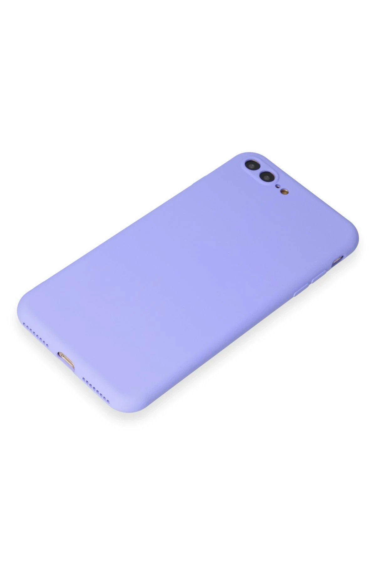 Newface iPhone 7 Plus Kılıf First Silikon - Lila