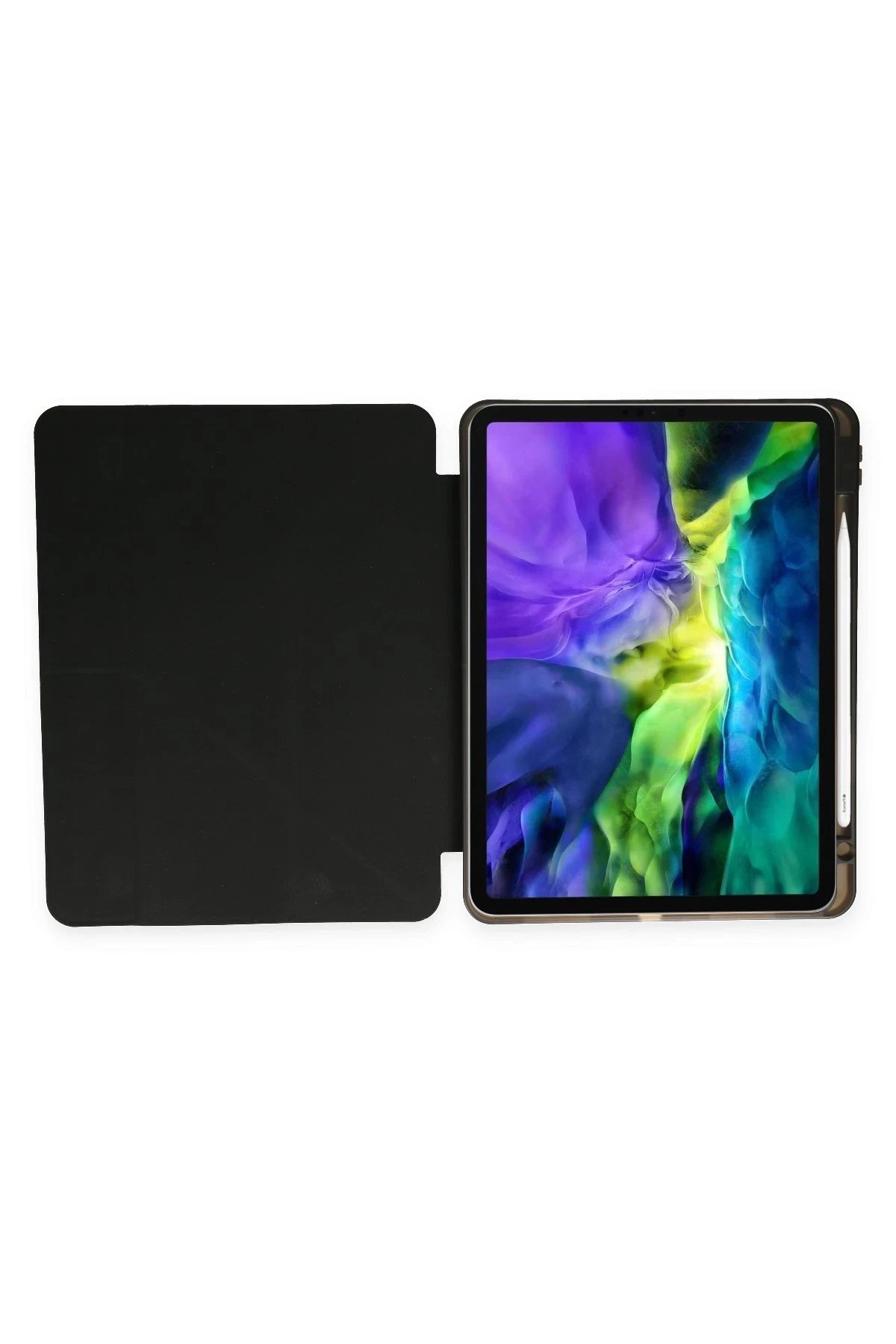 Newface iPad Pro 11 (2018) Kılıf Kalemlikli Mars Tablet Kılıfı - Siyah