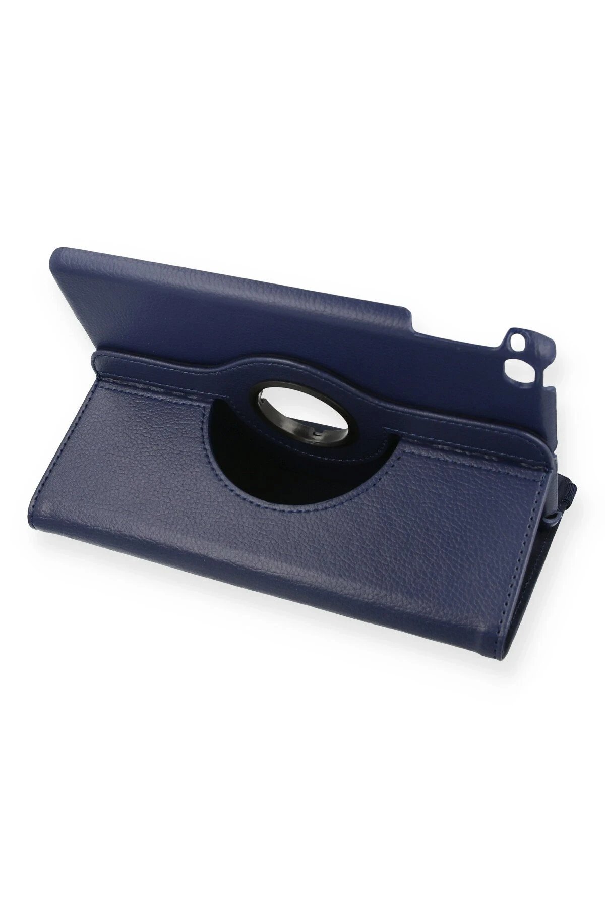 Newface iPad Mini 4 Kılıf 360 Tablet Deri Kılıf - Lacivert