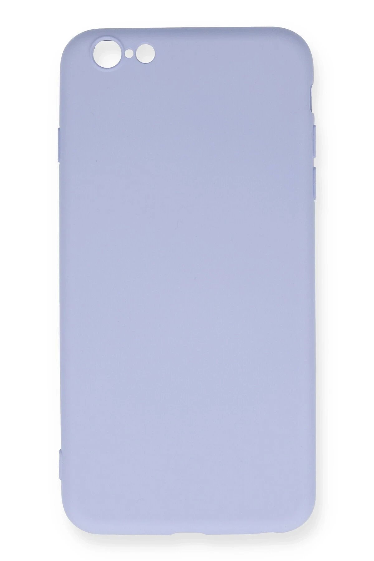 Newface iPhone 6 Plus Kılıf Nano içi Kadife Silikon - Lila