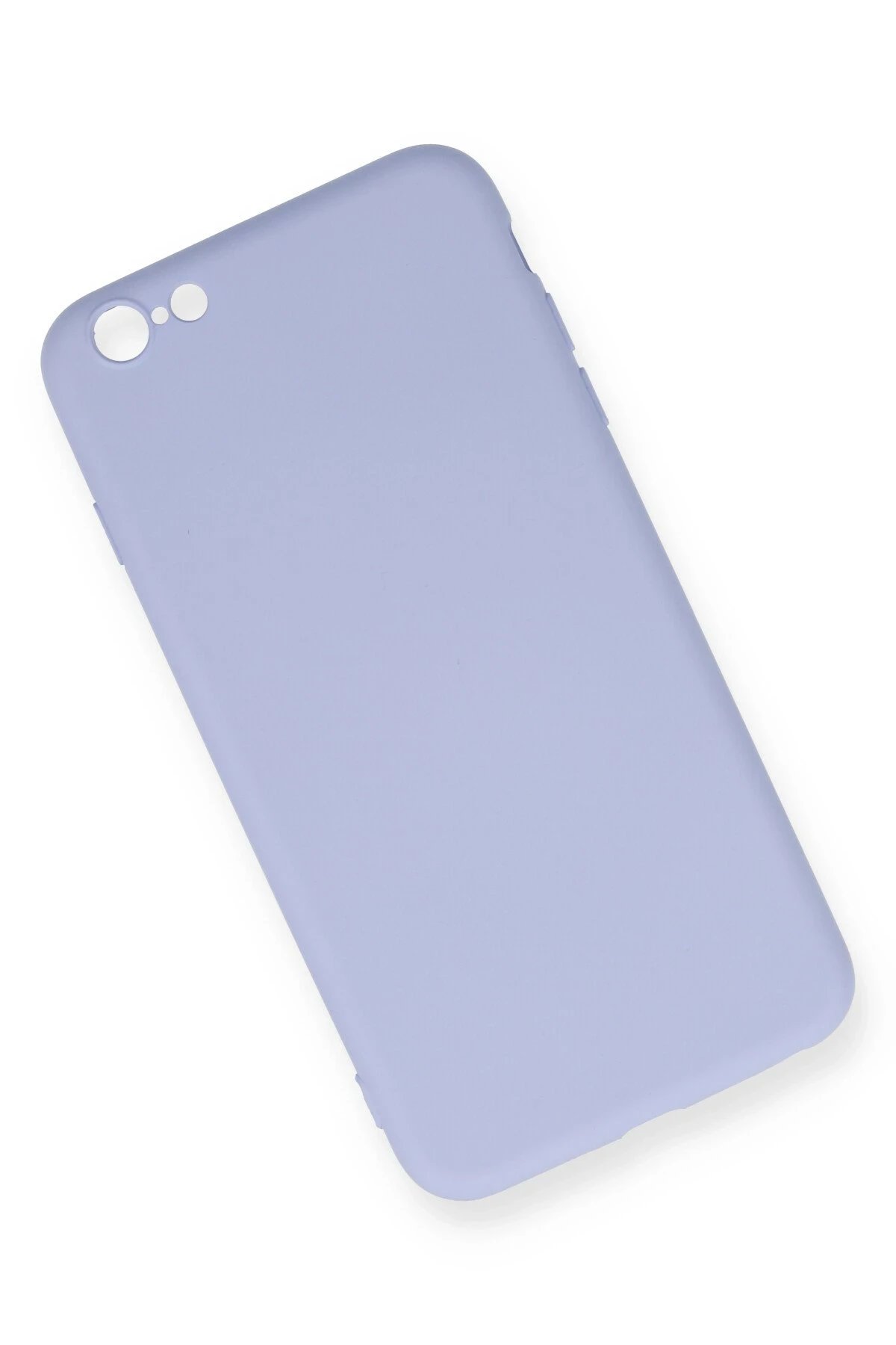 Newface iPhone 6 Plus Kılıf Nano içi Kadife Silikon - Lila