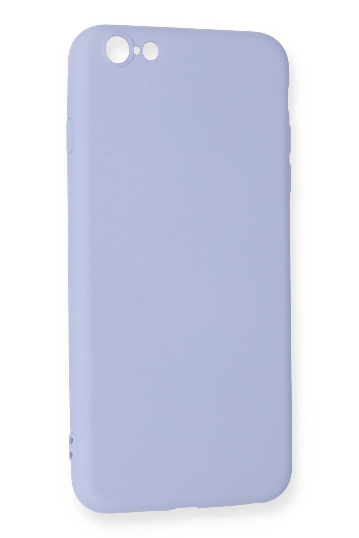 Newface iPhone 6 Plus Kılıf Nano içi Kadife Silikon - Lila