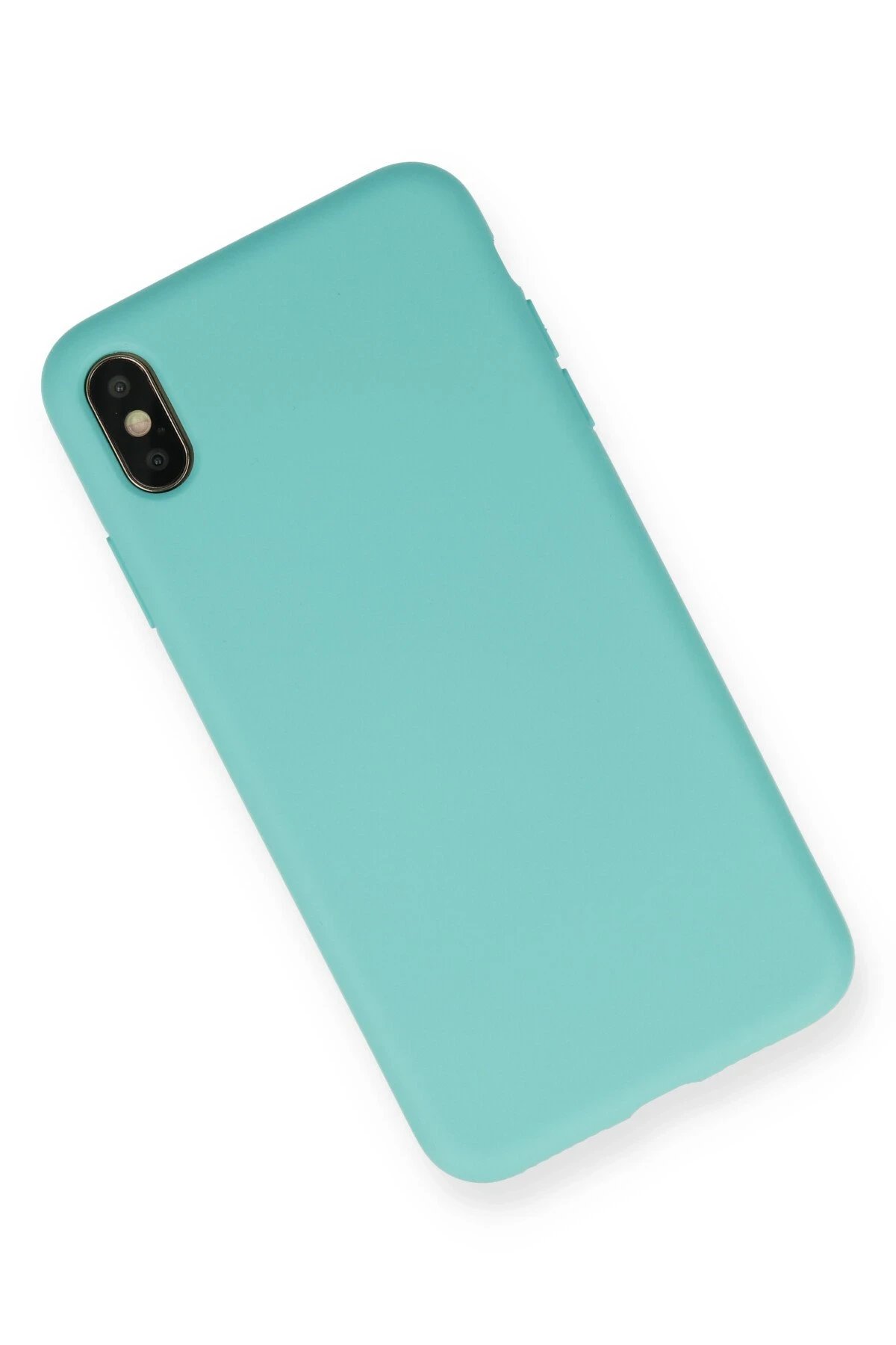 Newface iPhone XS Max Kılıf Nano içi Kadife Silikon uaz